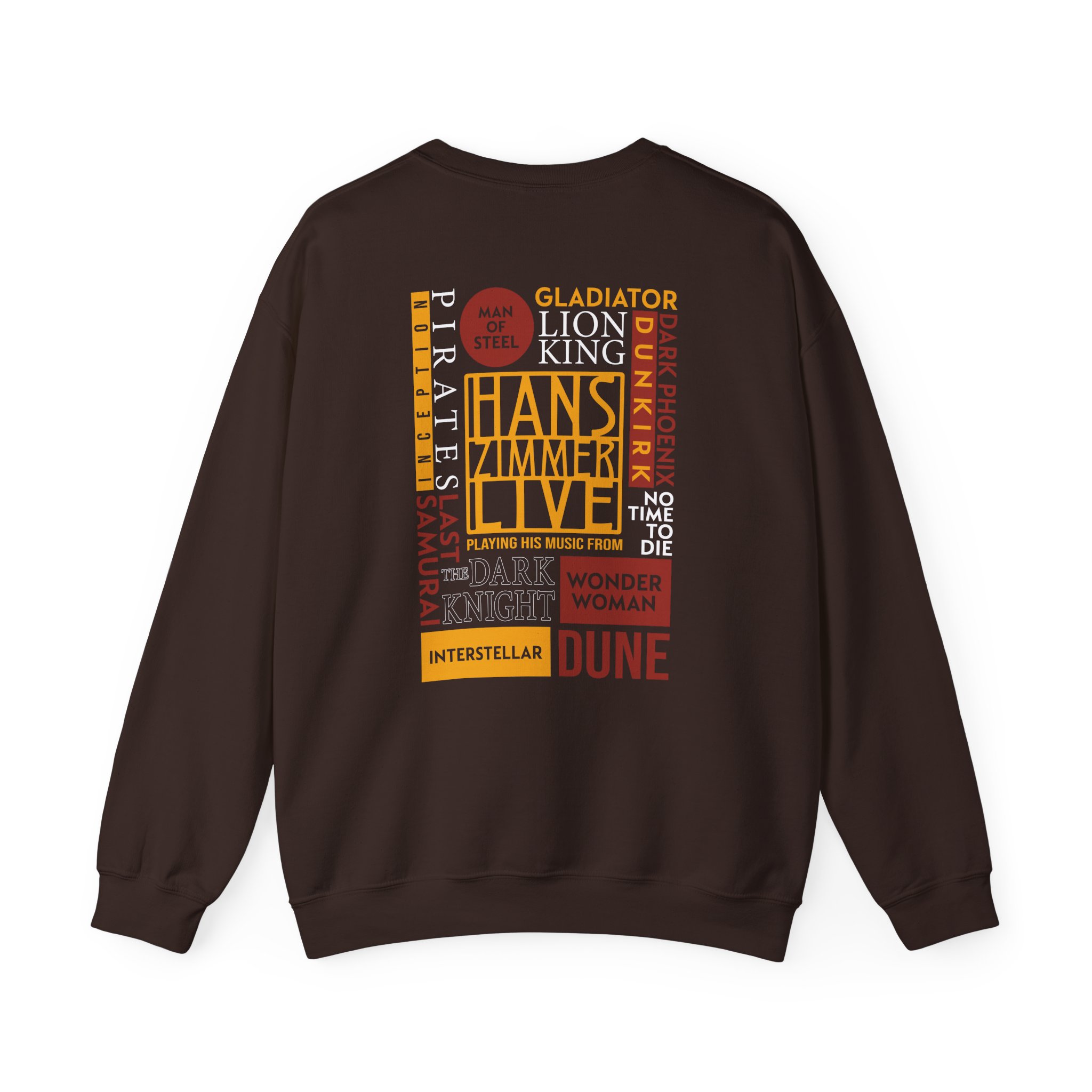 Hans Zimmer Titles Unisex Heavy Blendâ„¢ Crewneck Sweatshirt