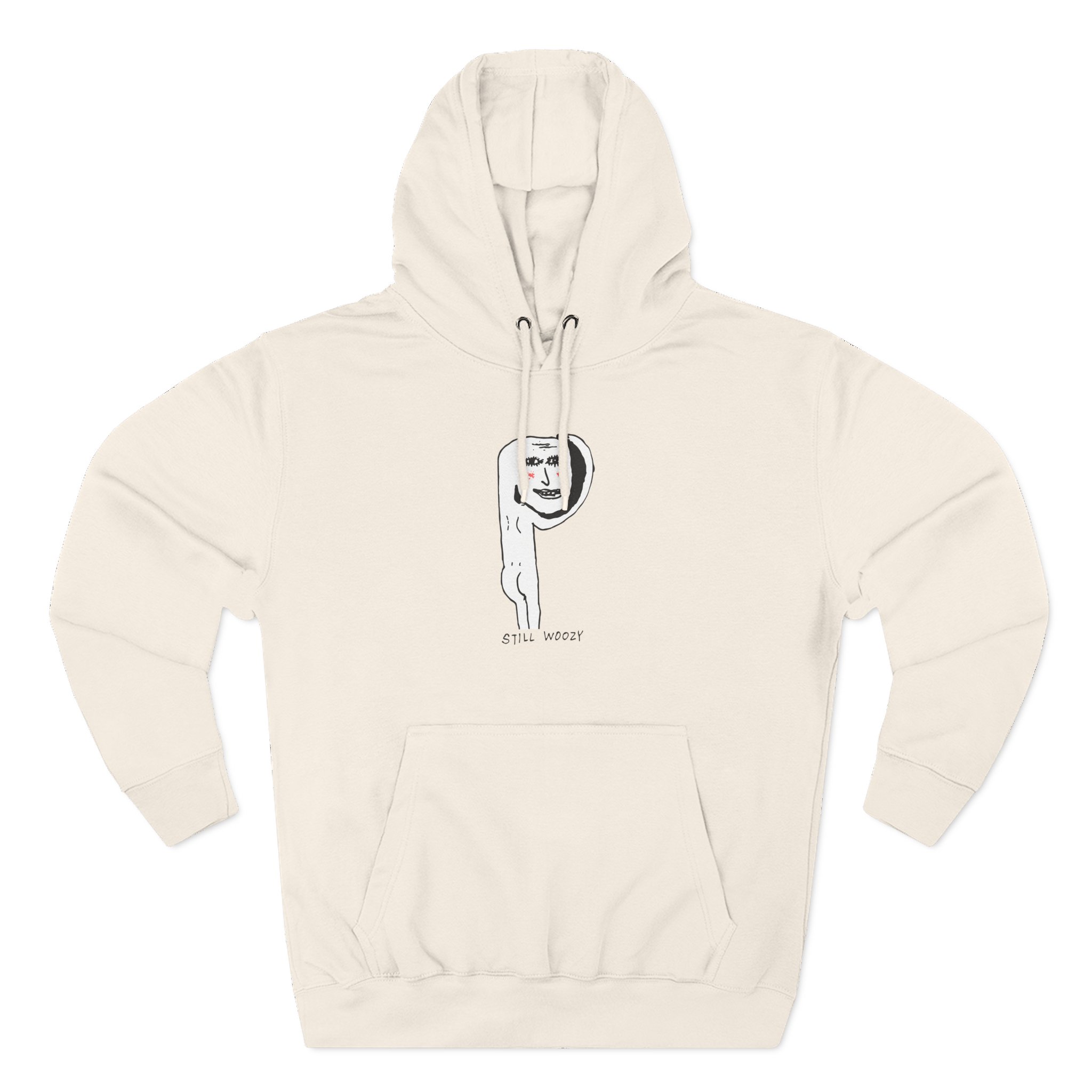 Still Woozy Three-Panel Fleece Hoodie