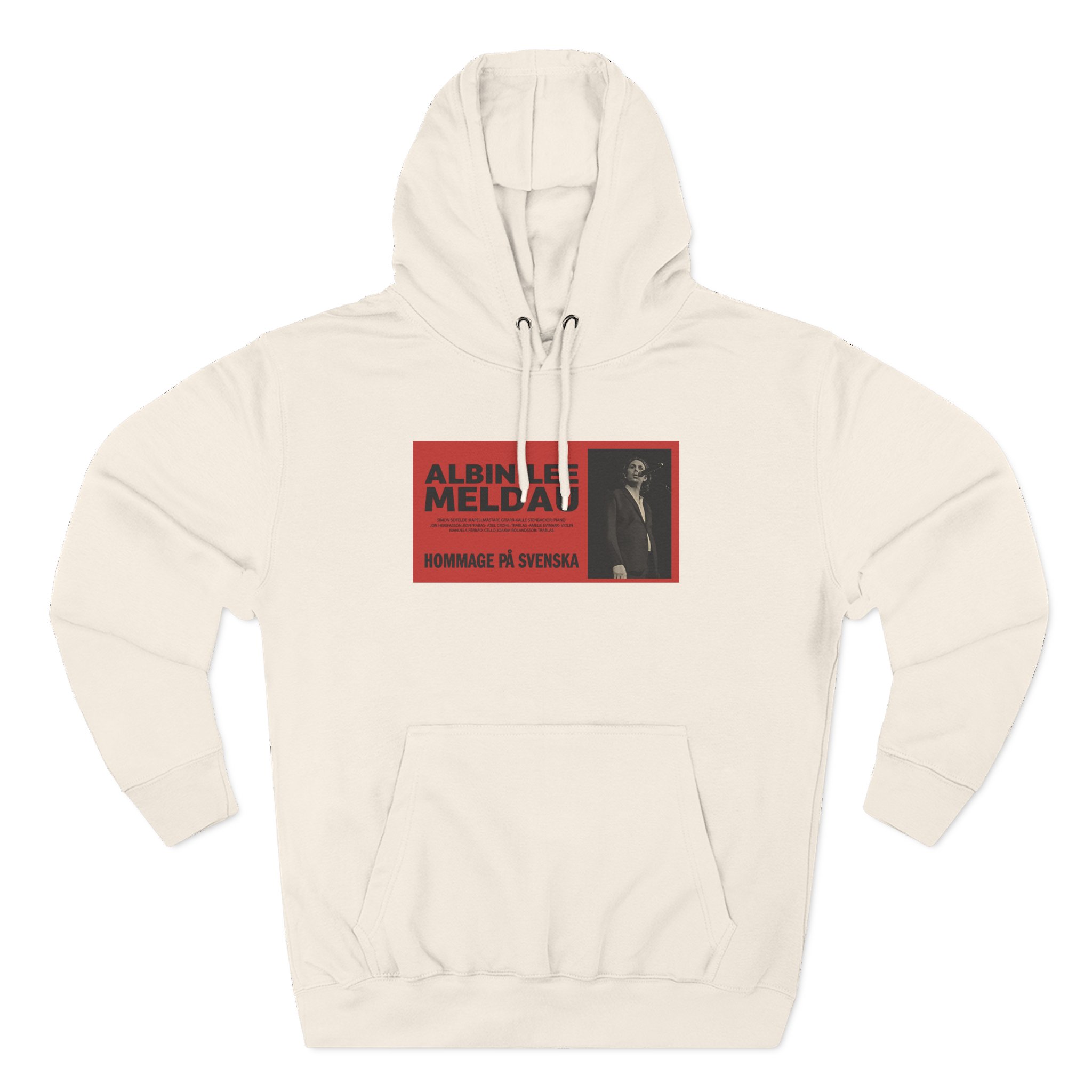 Albin Lee Meldau Hommage På Svenska Three-Panel Fleece Hoodie