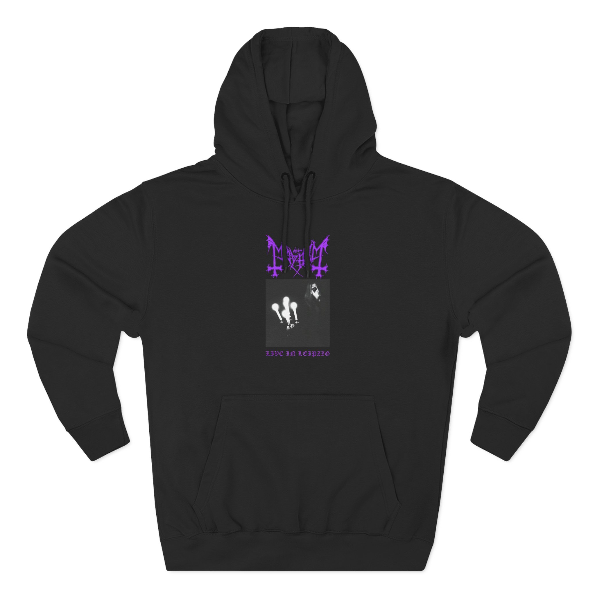 Mayhem Live In Leipzig Three-Panel Fleece Hoodie