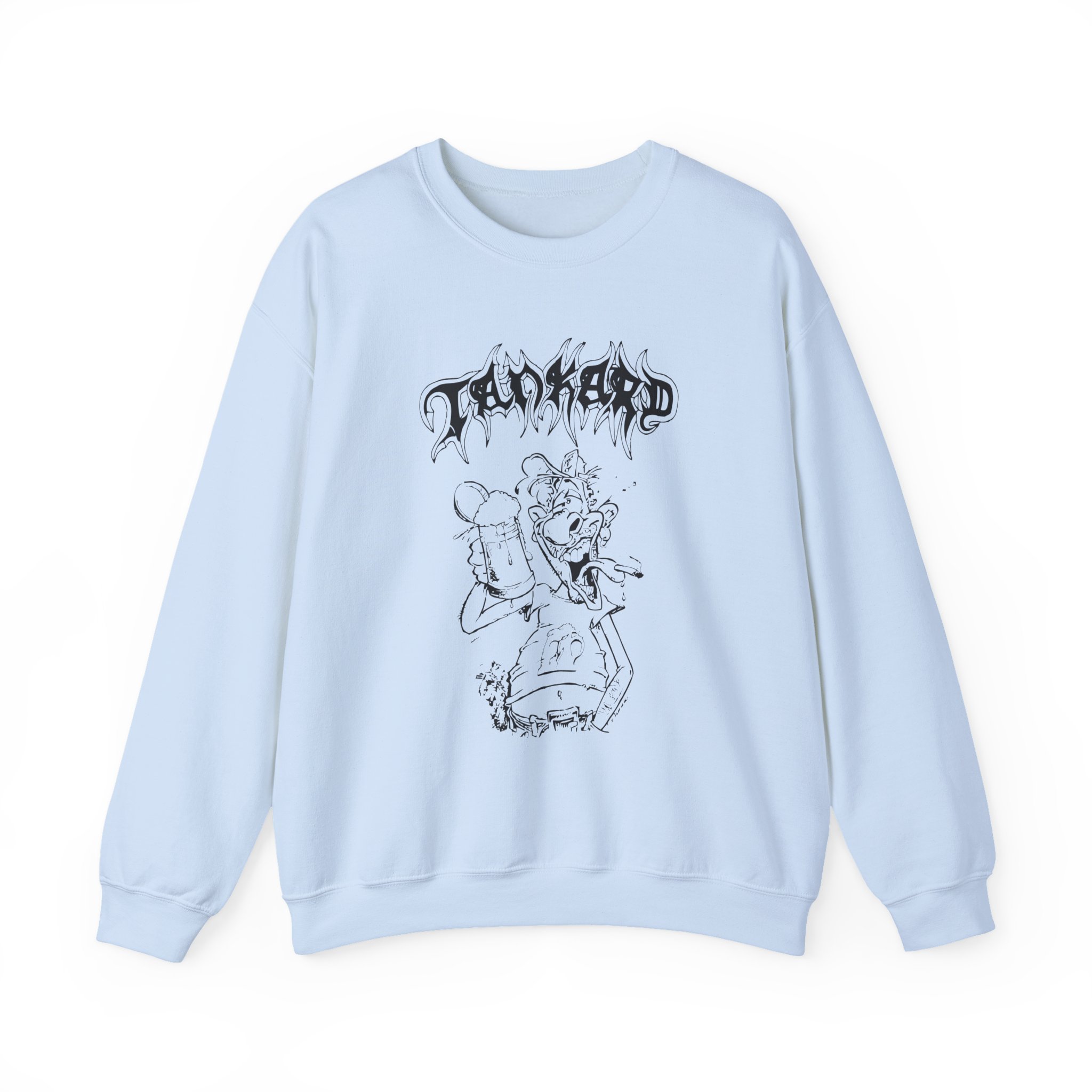 Tankard Freibier Für Alle , Sonst Gibts Krawalle Unisex Heavy Blend™ Crewneck Sweatshirt