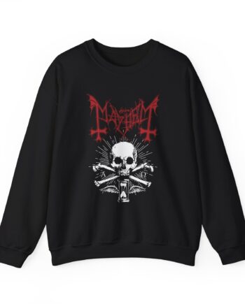 Mayhem Skull Snake Unisex Heavy Blend™ Crewneck Sweatshirt