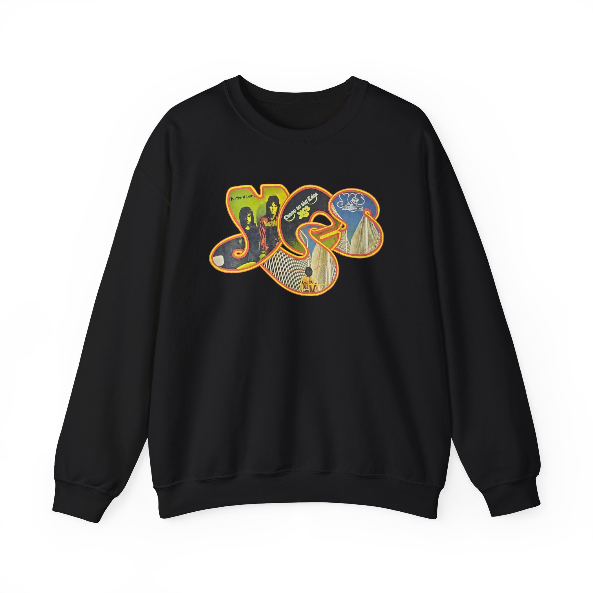 Yes Album Close to the Edge Going For the One Unisex Heavy Blendâ„¢ Crewneck Sweatshirt