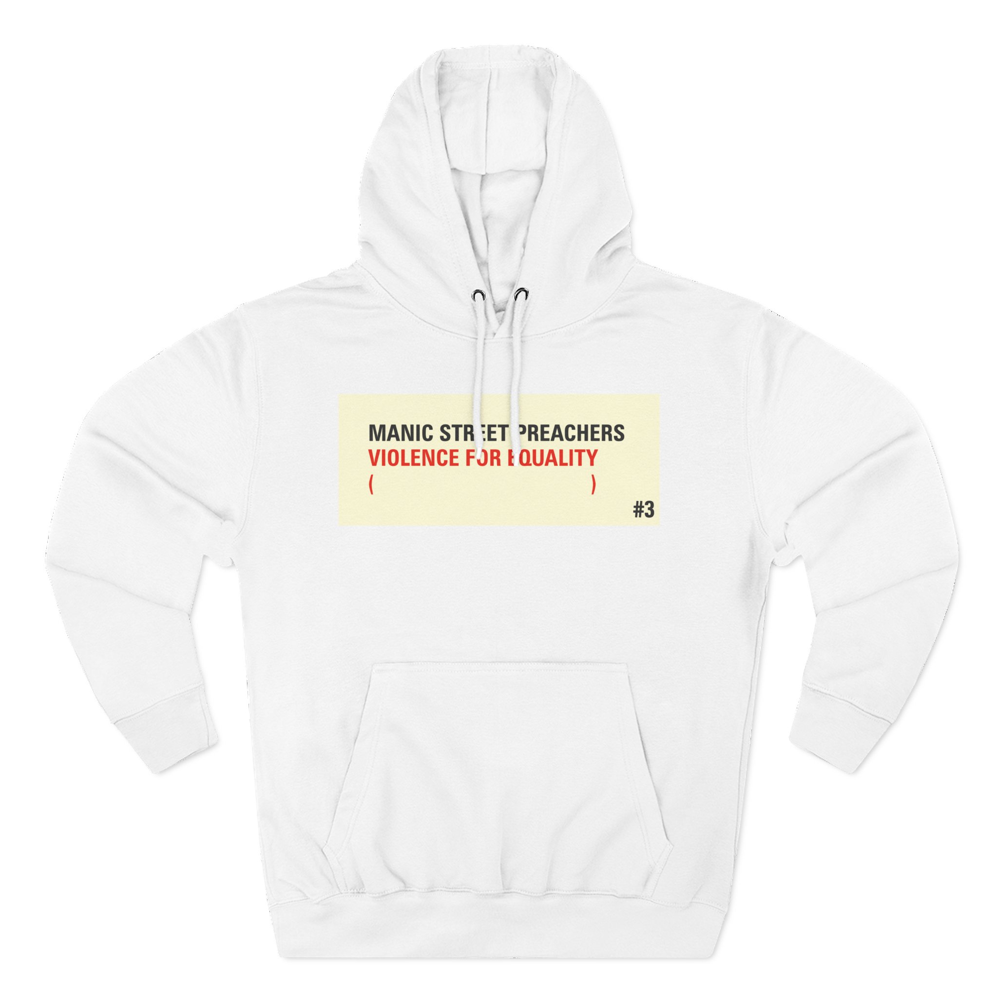 Manic Street Preachers Three-Panel Fleece Hoodie