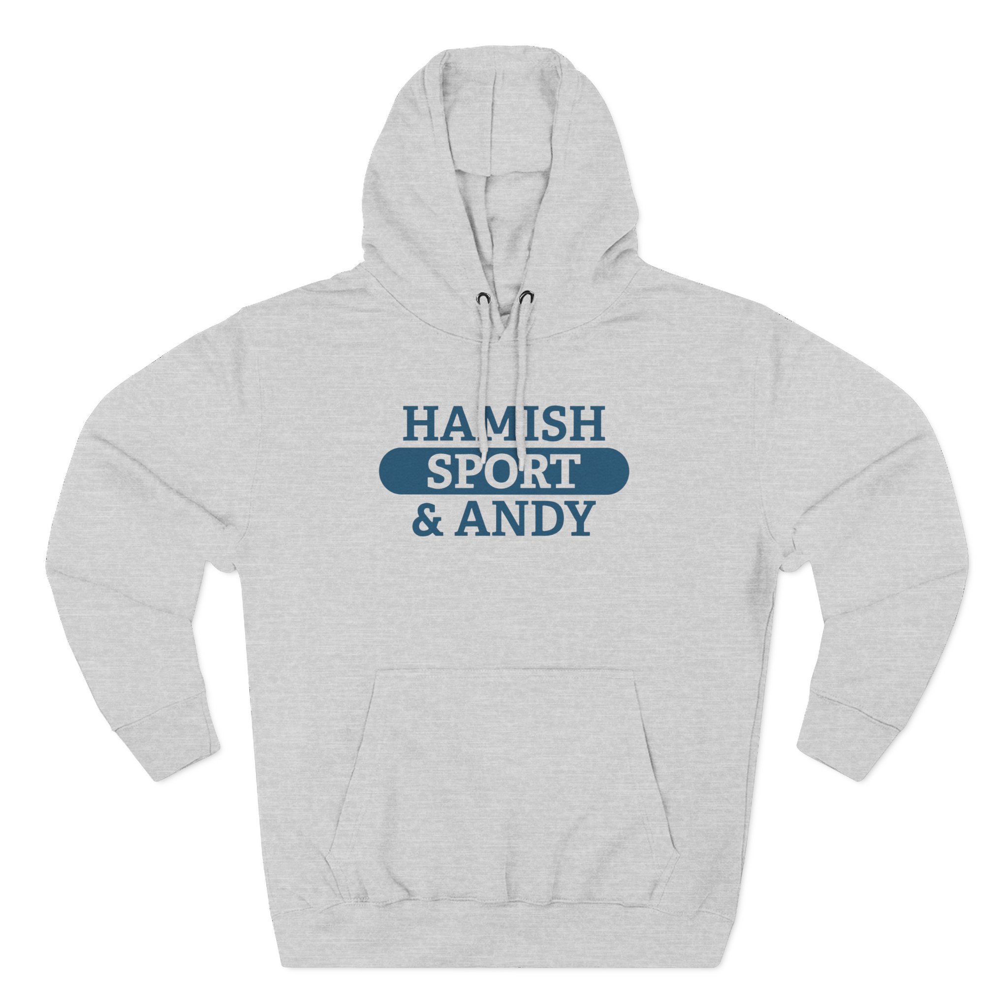 Hamish and Andy Three-Panel Fleece Hoodie