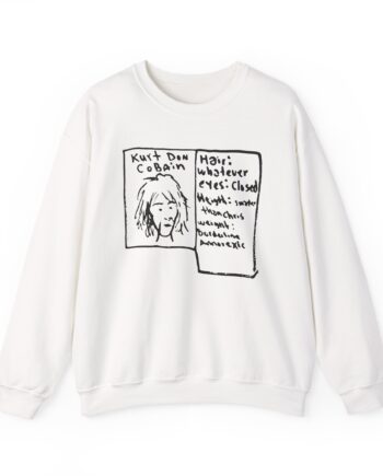 Kurt Cobain Kurt Don Profile Unisex Heavy Blend™ Crewneck Sweatshirt