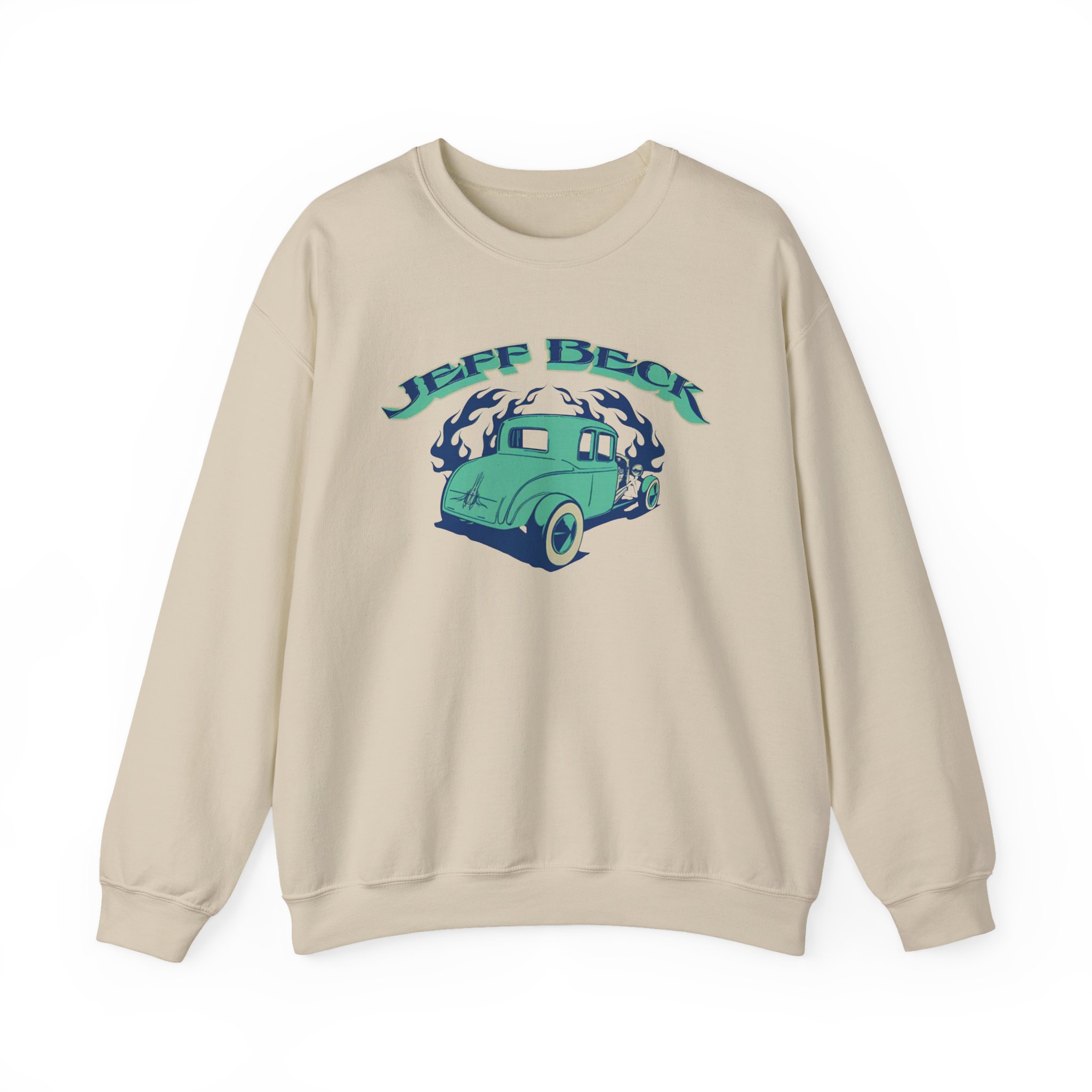 Jeff Beck Hot Rod Unisex Heavy Blendâ„¢ Crewneck Sweatshirt