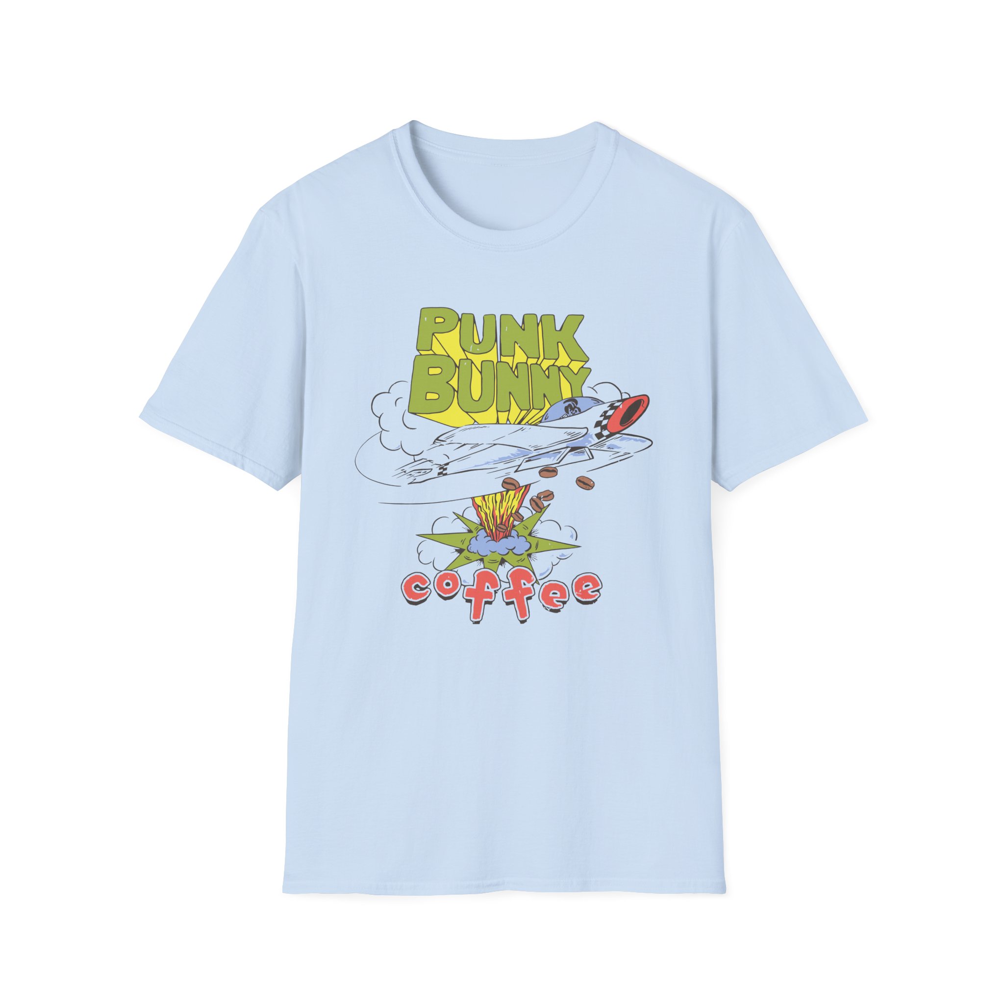Green Day Punk Bunny Dookie Unisex Softstyle T-Shirt