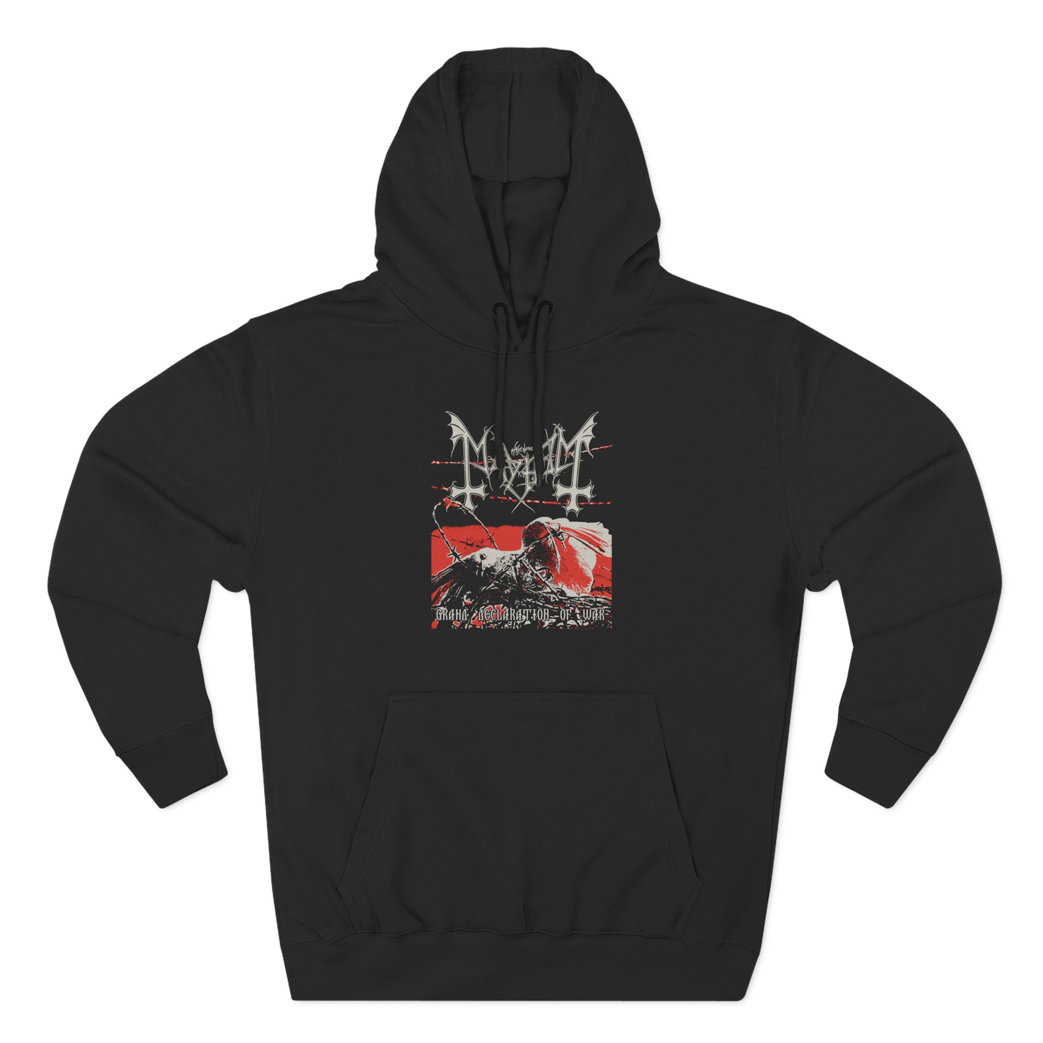 Mayhem Grand Declaration of War Three-Panel Fleece Hoodie