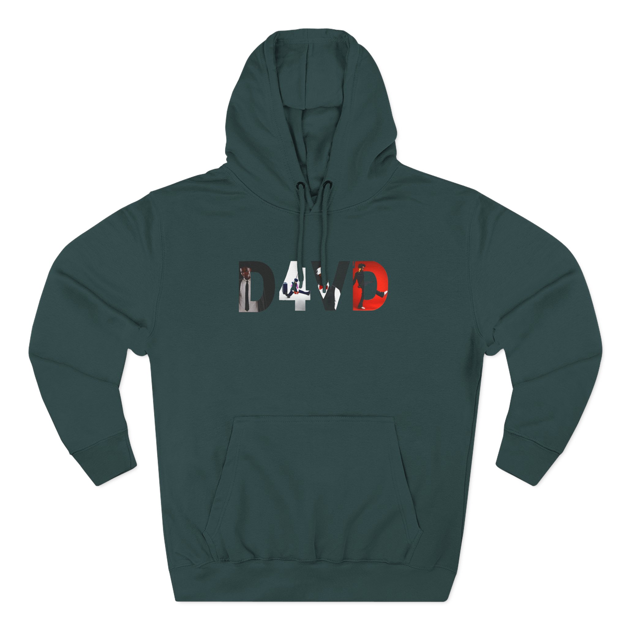 D4vd Three-Panel Fleece Hoodie