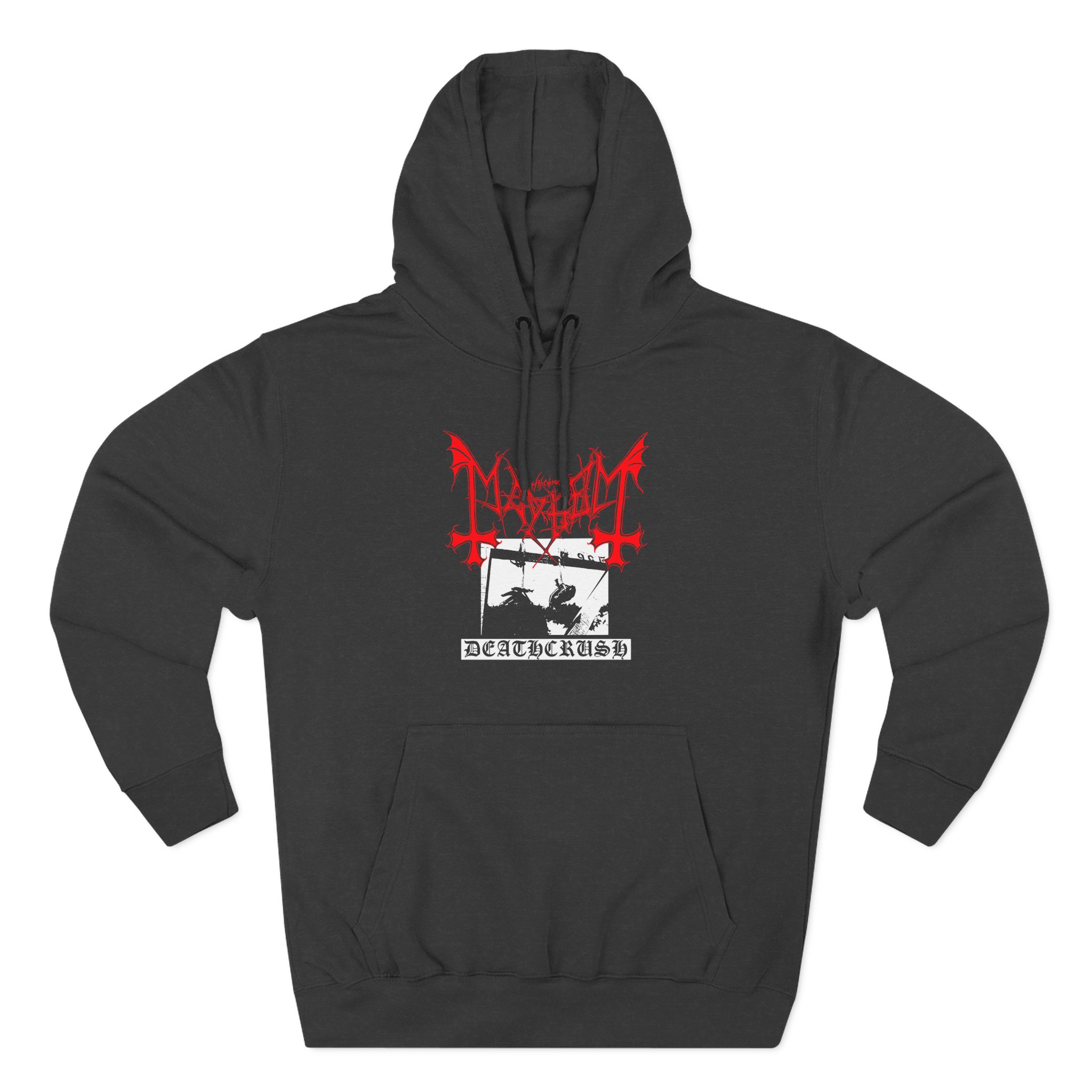 Mayhem Deathcrush Three-Panel Fleece Hoodie