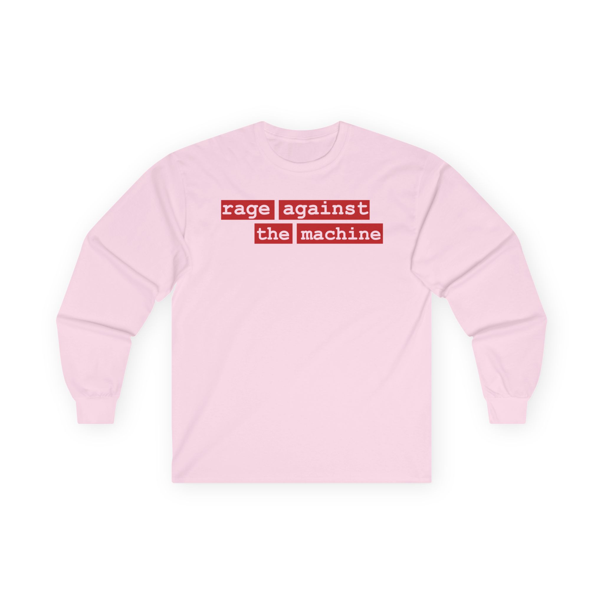 Rage Against the Machine Rage Stencil Type Unisex Ultra Cotton Long Sleeve Tee