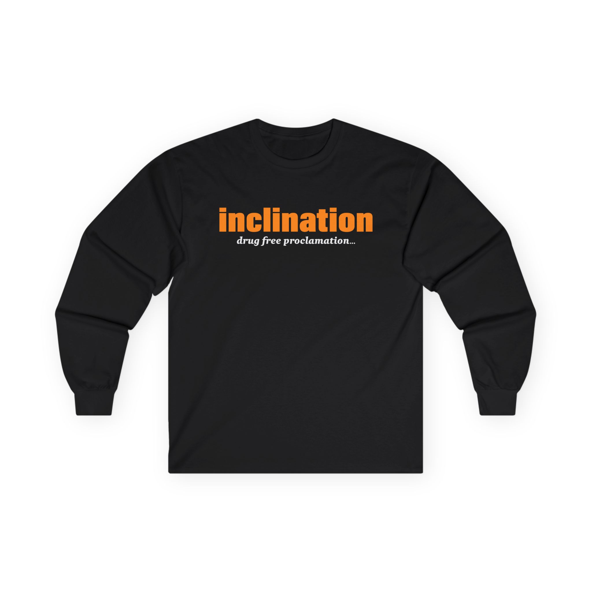 Inclination Drug Free Unisex Ultra Cotton Long Sleeve Tee