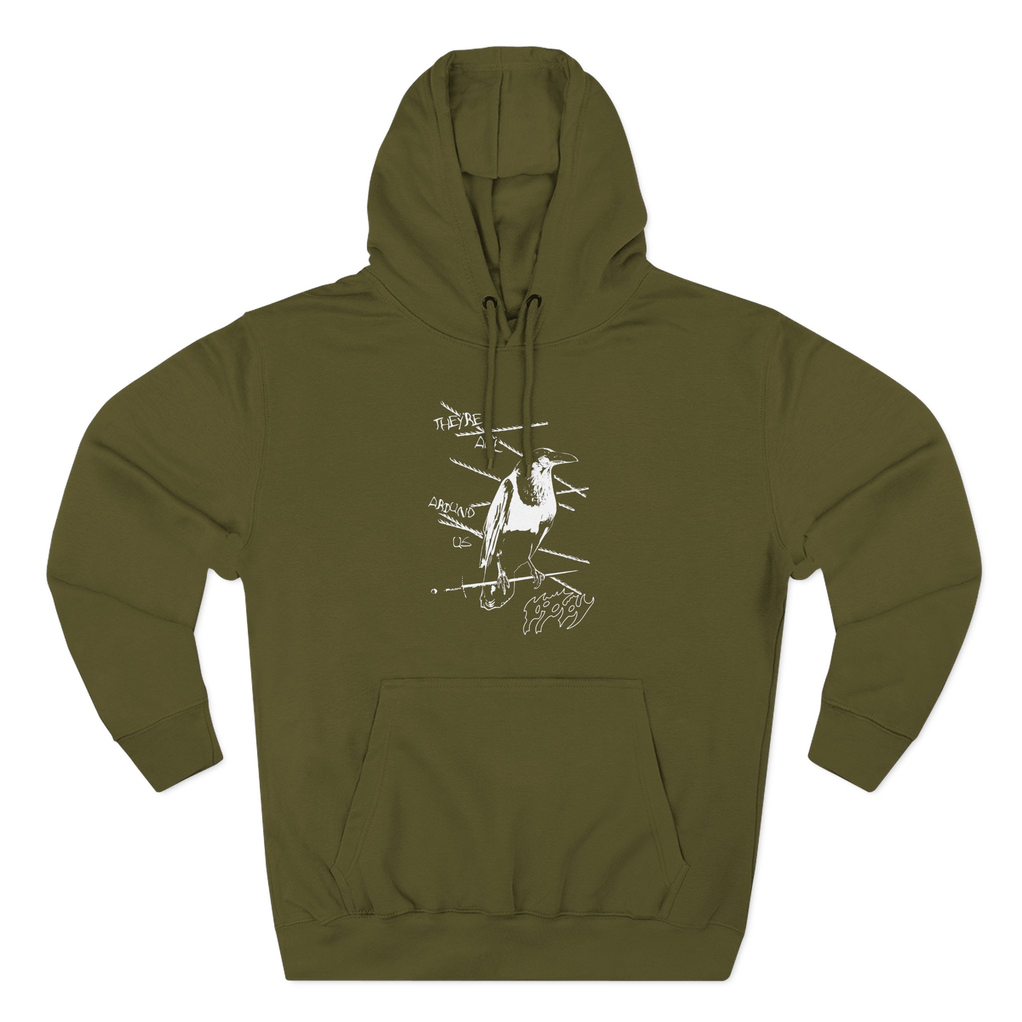 Poppy They're All Around Us Three-Panel Fleece Hoodie