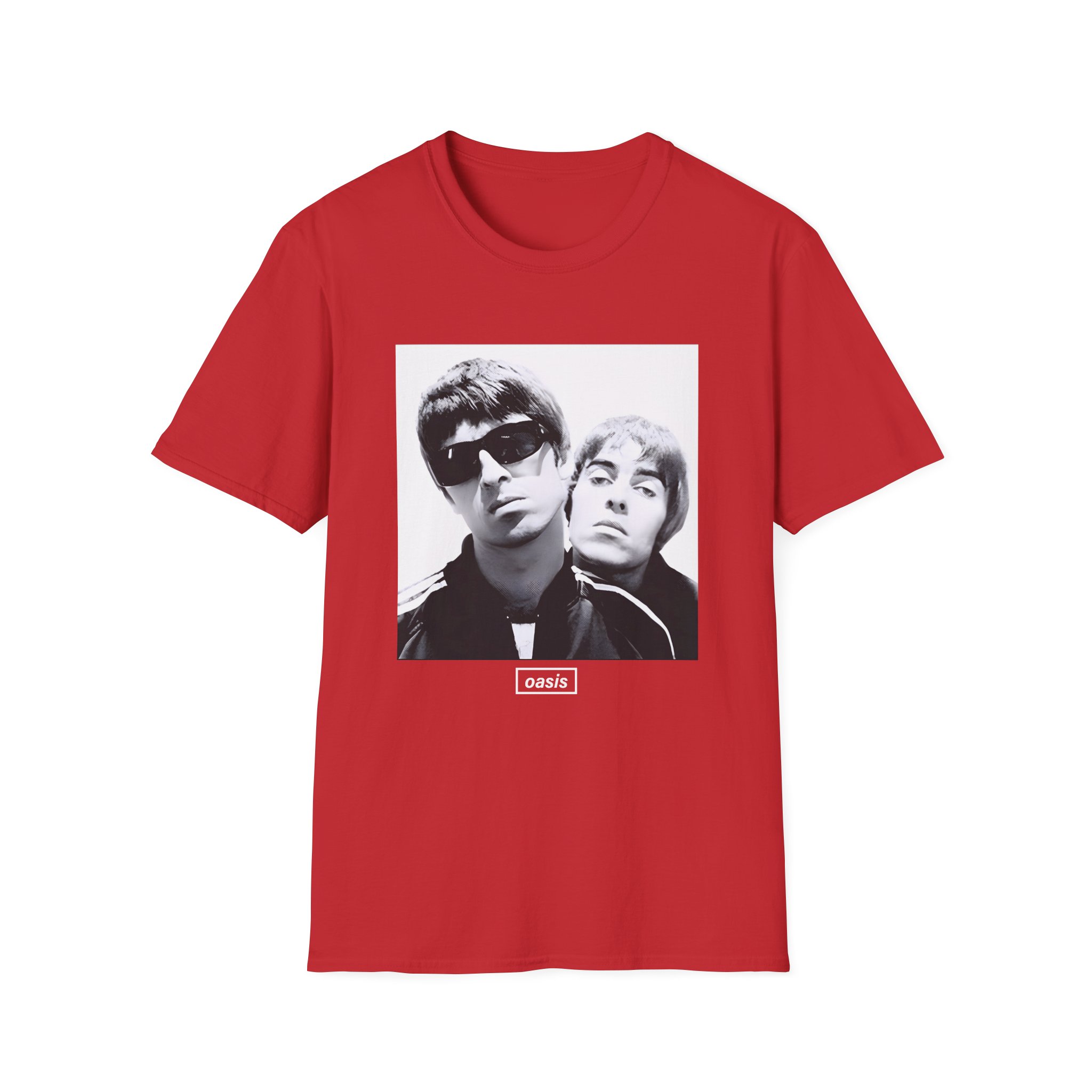 Oasis Liam & Noel Unisex Softstyle T-Shirt