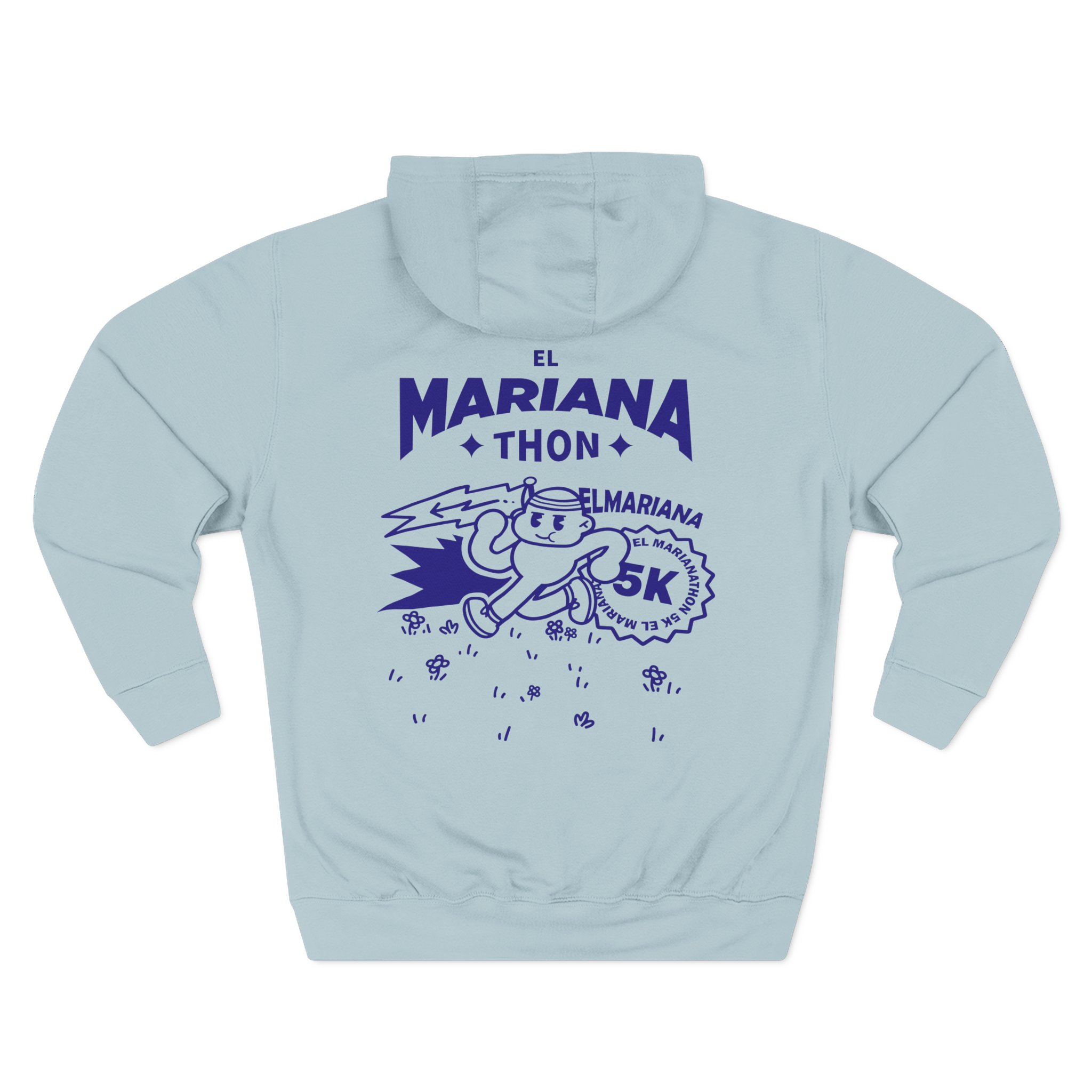 Elmarianathon Three-Panel Fleece Hoodie