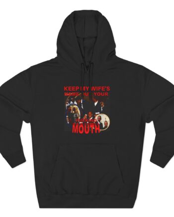 Will Smith Chris Rock Oscars Academy Awards Three-Panel Fleece Hoodie