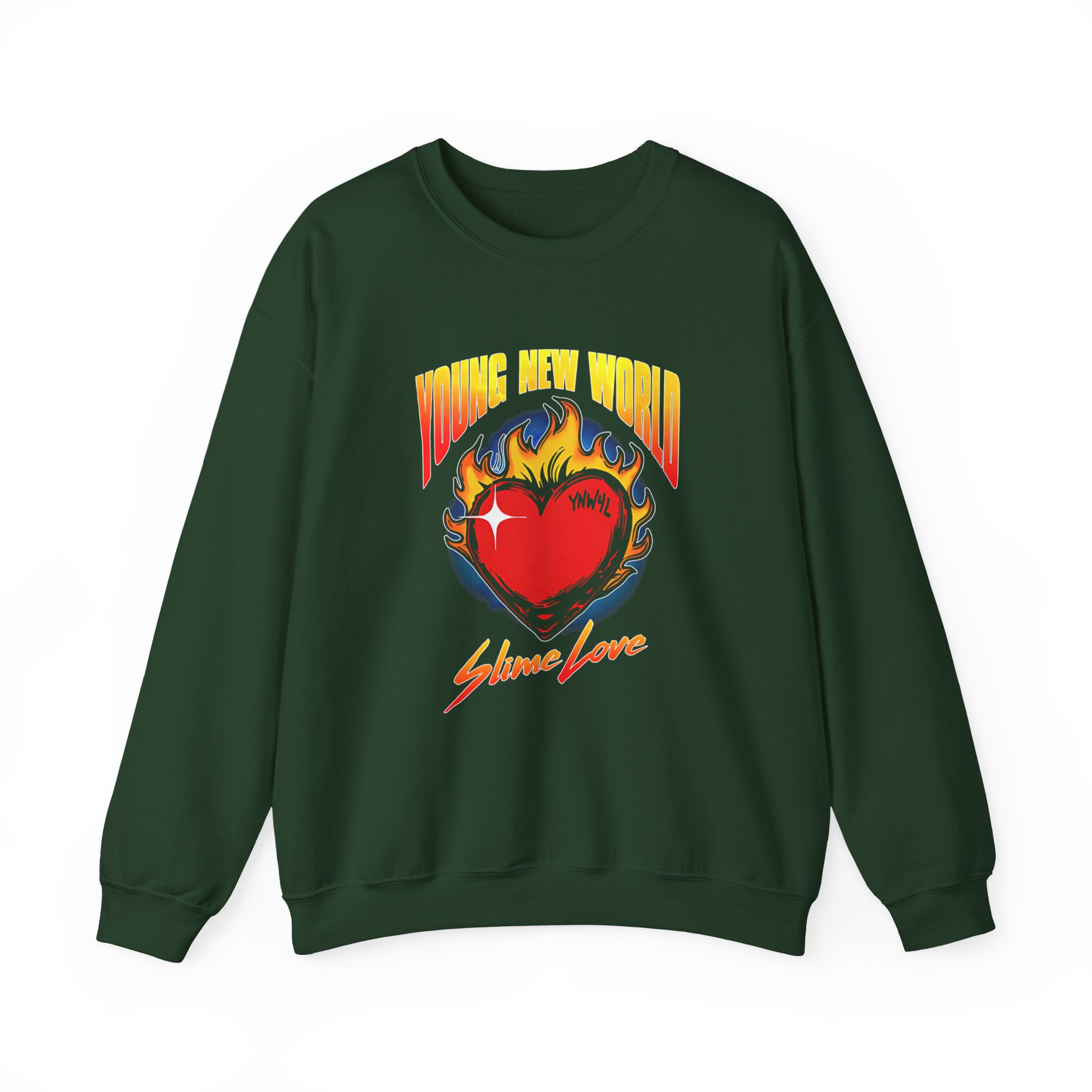 YNW Melly Slime Love Unisex Heavy Blendâ„¢ Crewneck Sweatshirt