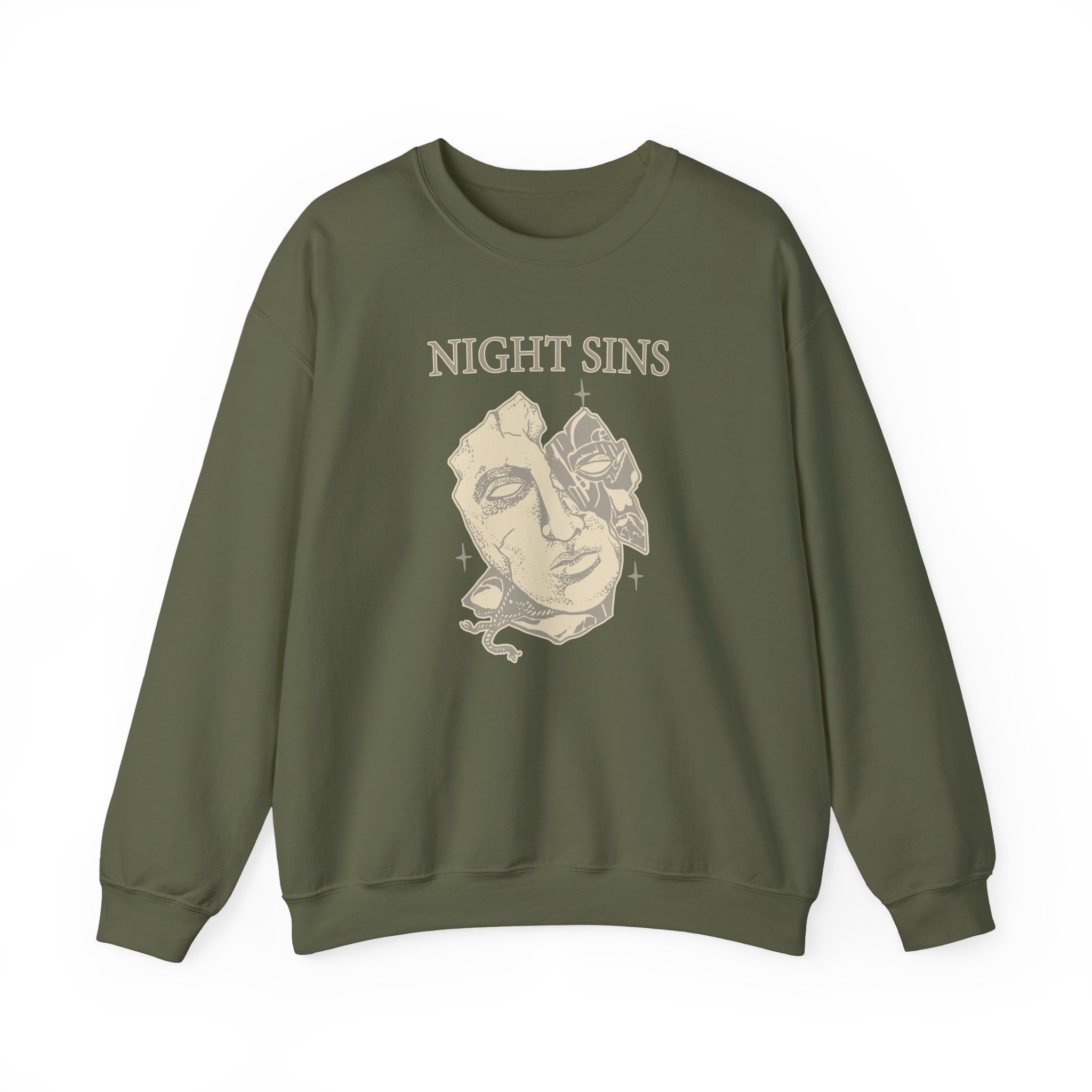 Night Sins Unisex Heavy Blendâ„¢ Crewneck Sweatshirt