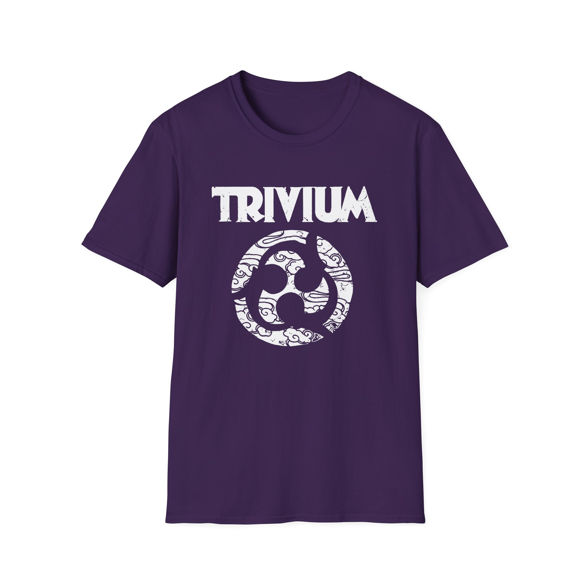 Trivium Swirl Logo Unisex Softstyle T-Shirt