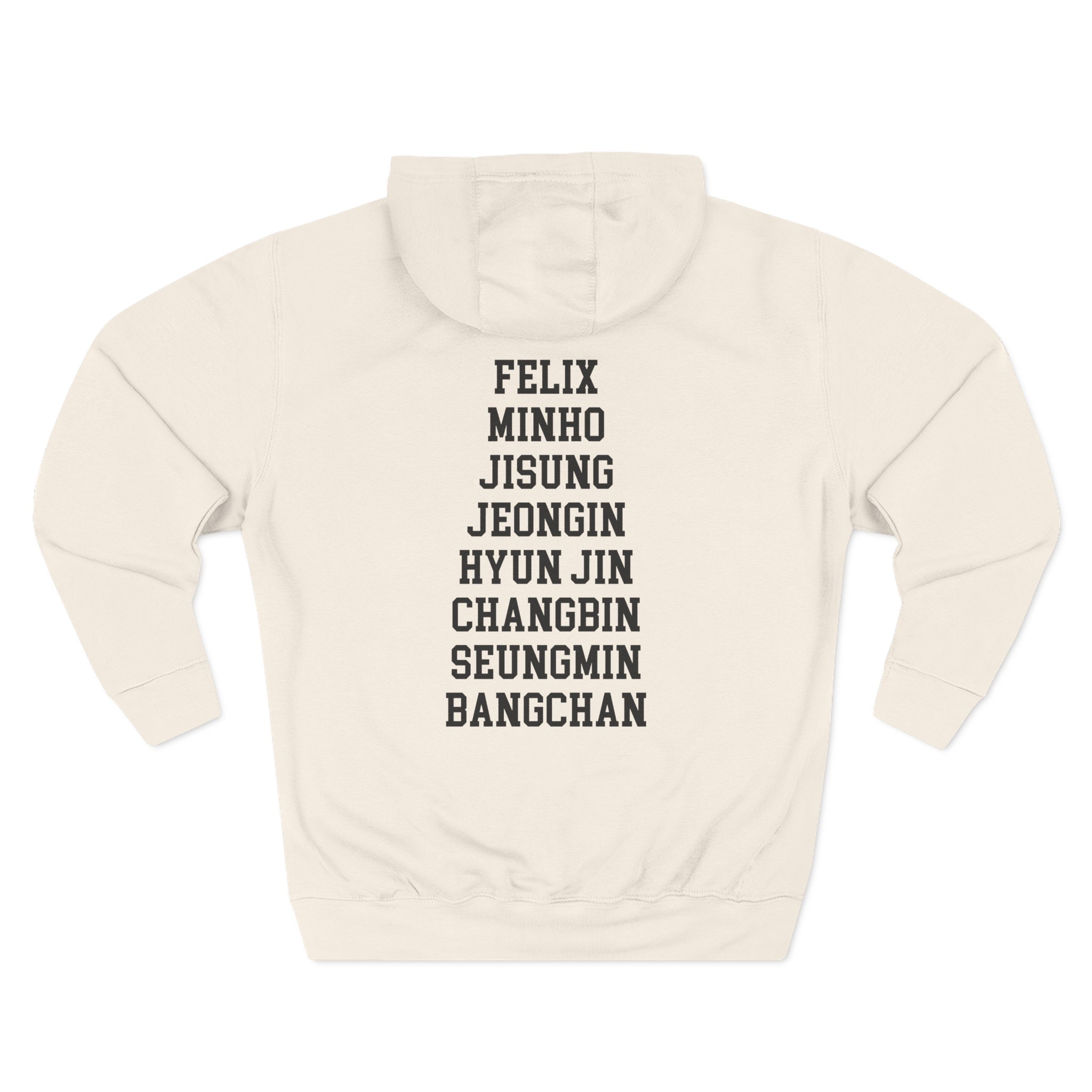 Stray Kids Three-Panel Fleece Hoodie