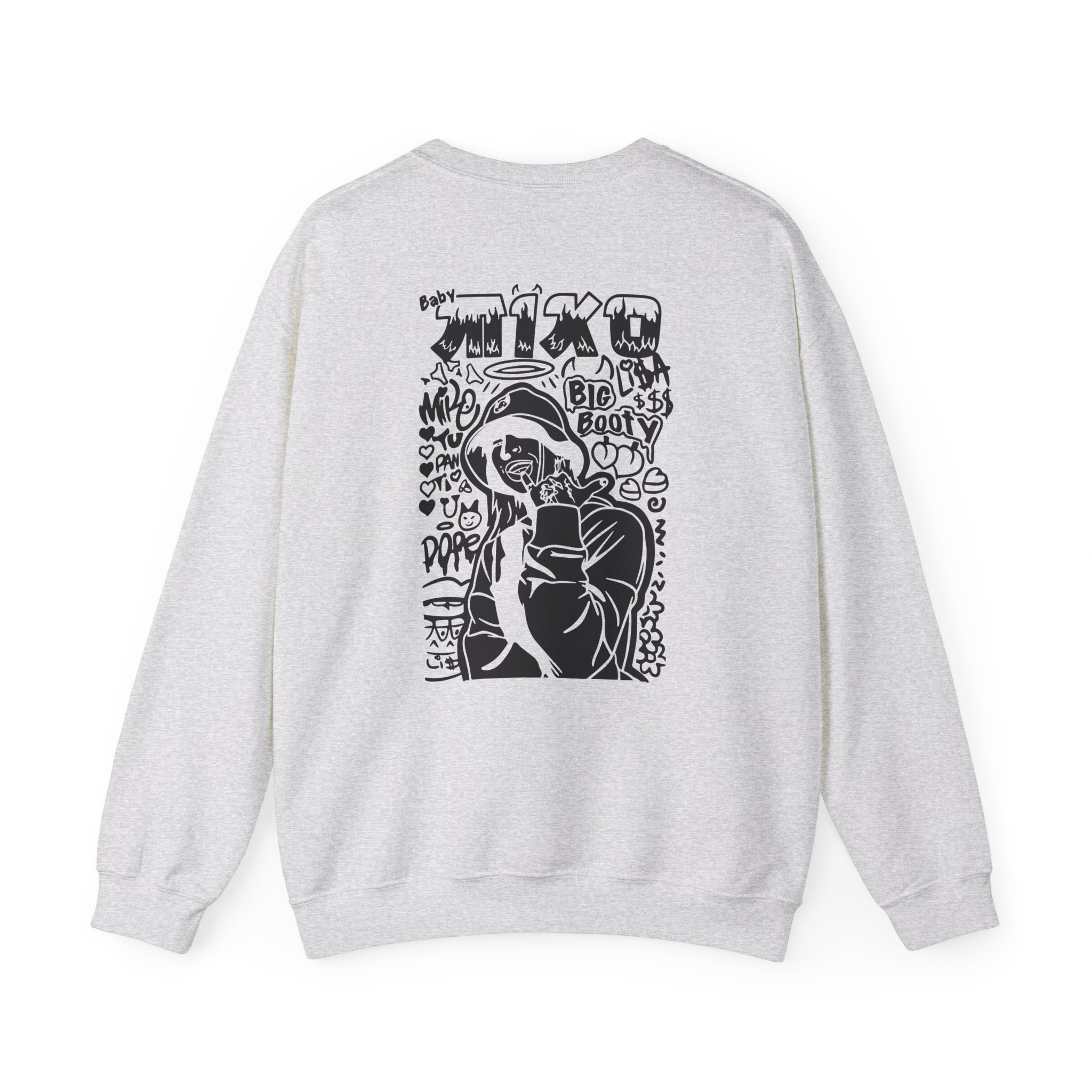 Young Miko Unisex Heavy Blendâ„¢ Crewneck Sweatshirt