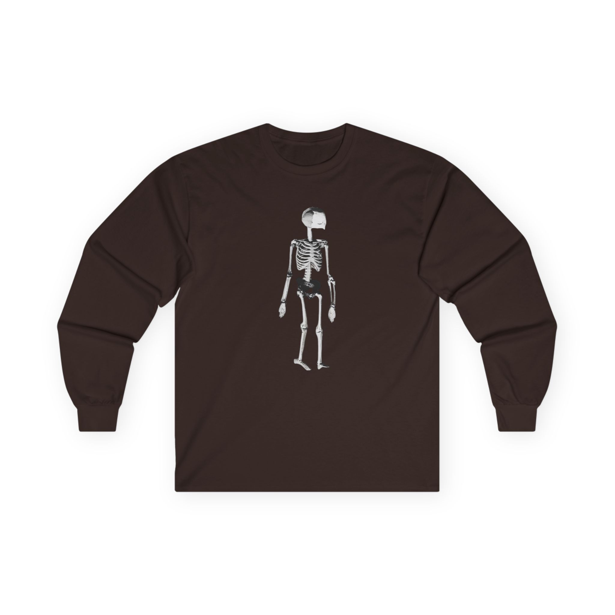 Kurt Cobain Skeleton Unisex Ultra Cotton Long Sleeve Tee