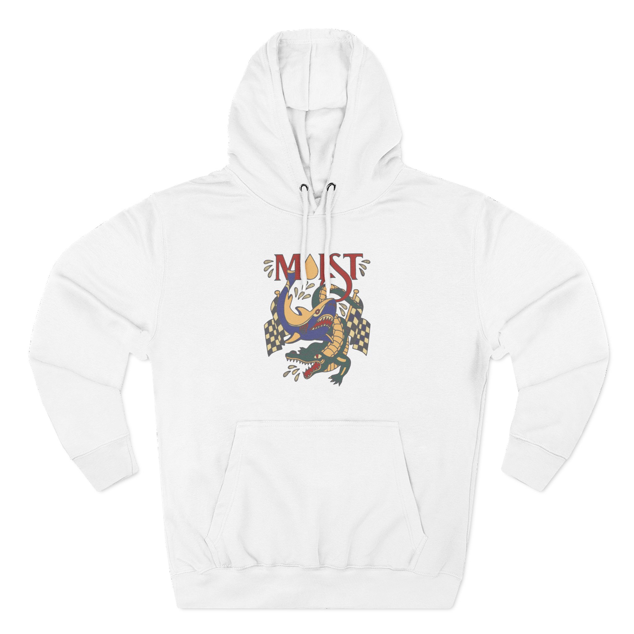 Moist Special Edition Swampcore Three-Panel Fleece Hoodie