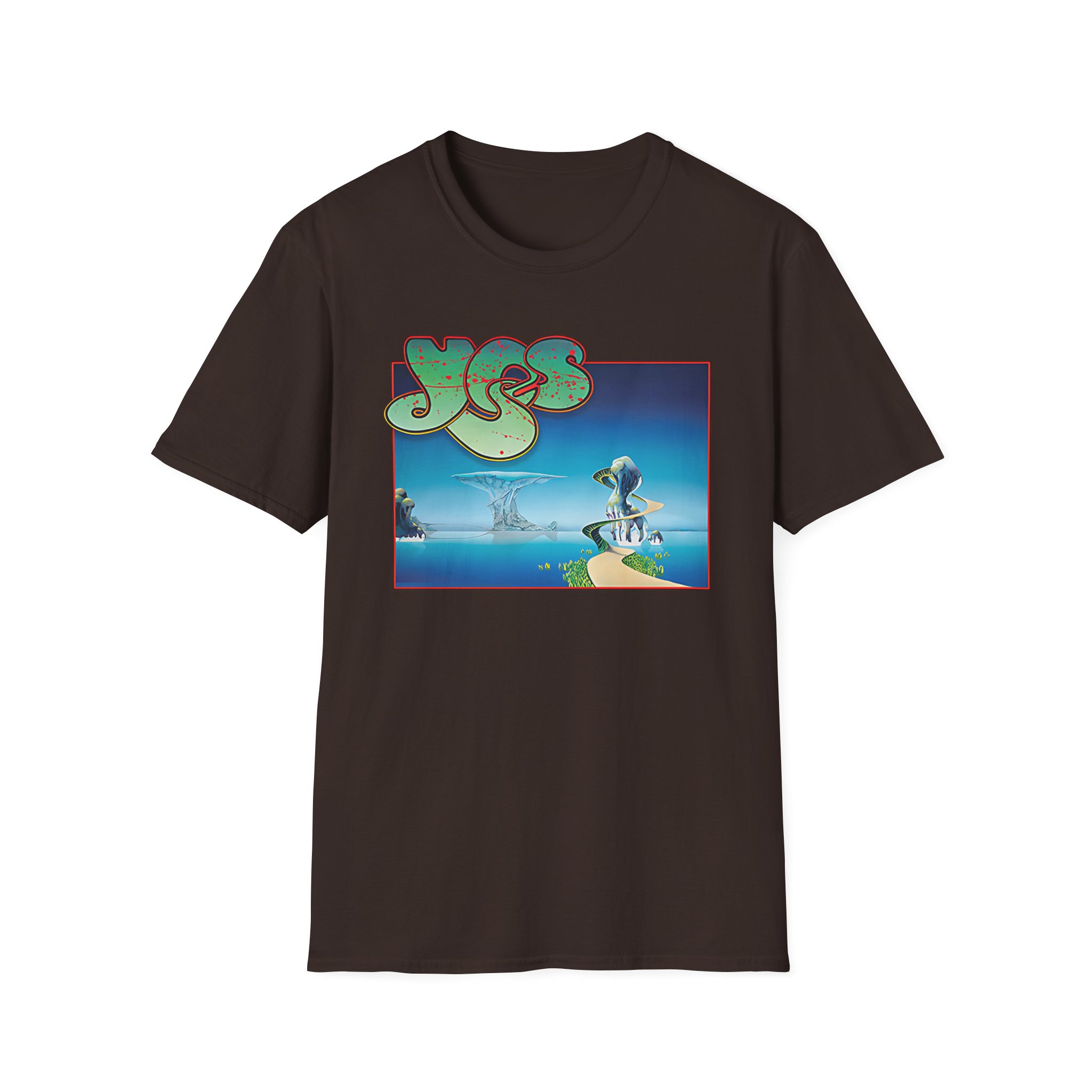 Yes Song Album Cover Unisex Softstyle T-Shirt