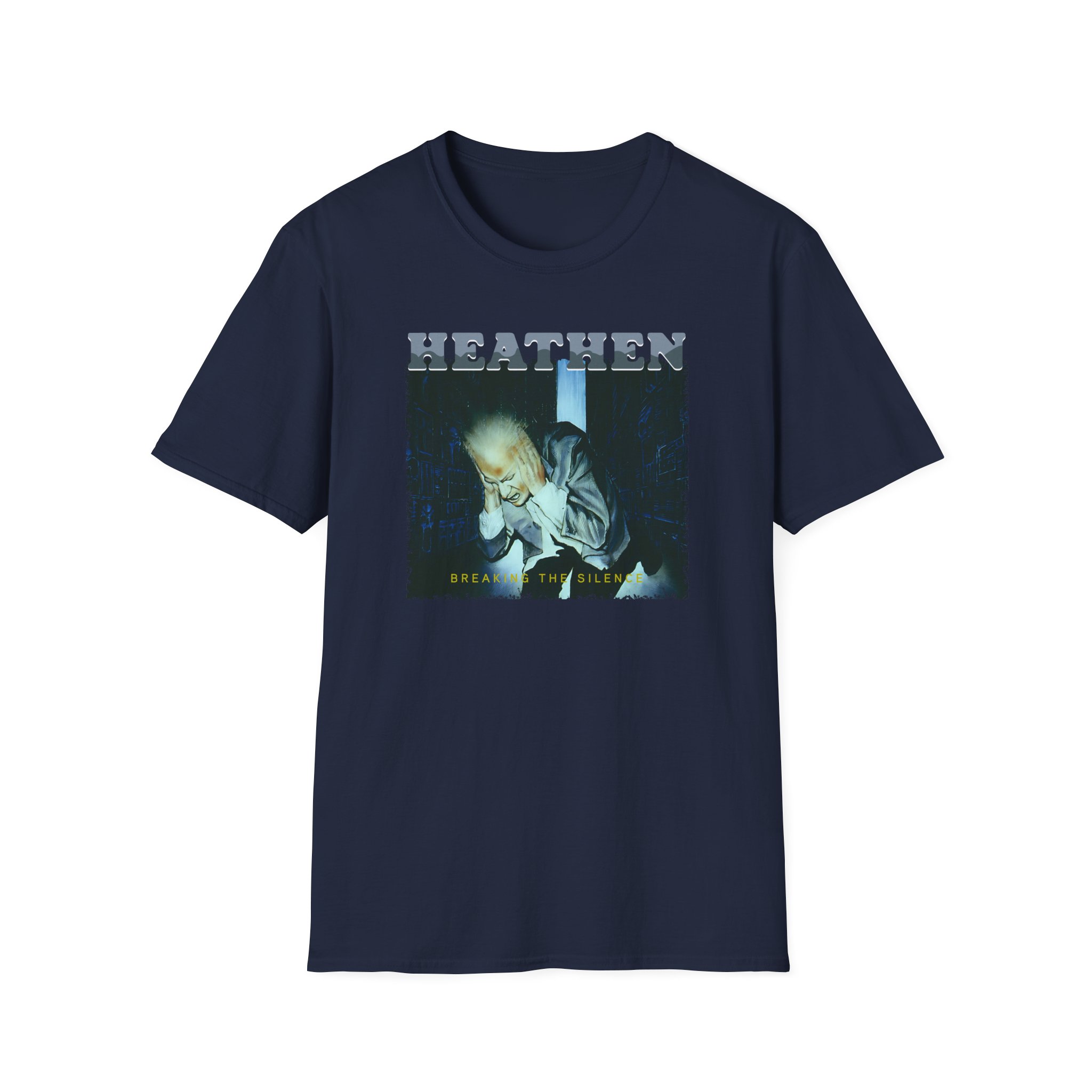 Heathen Breaking The Silence Unisex Softstyle T-Shirt