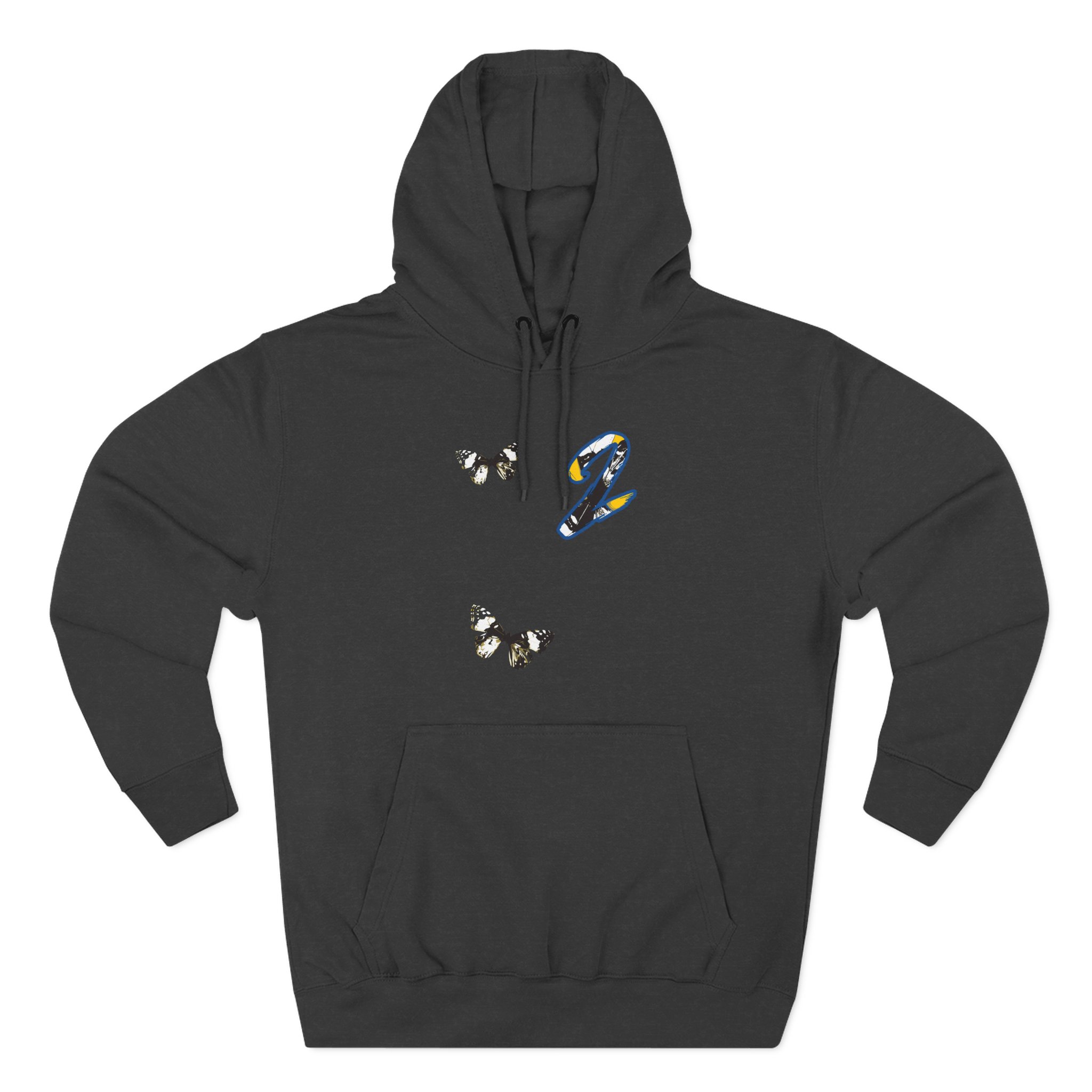 Joyner Lucas Multi Butterfly Three-Panel Fleece Hoodie