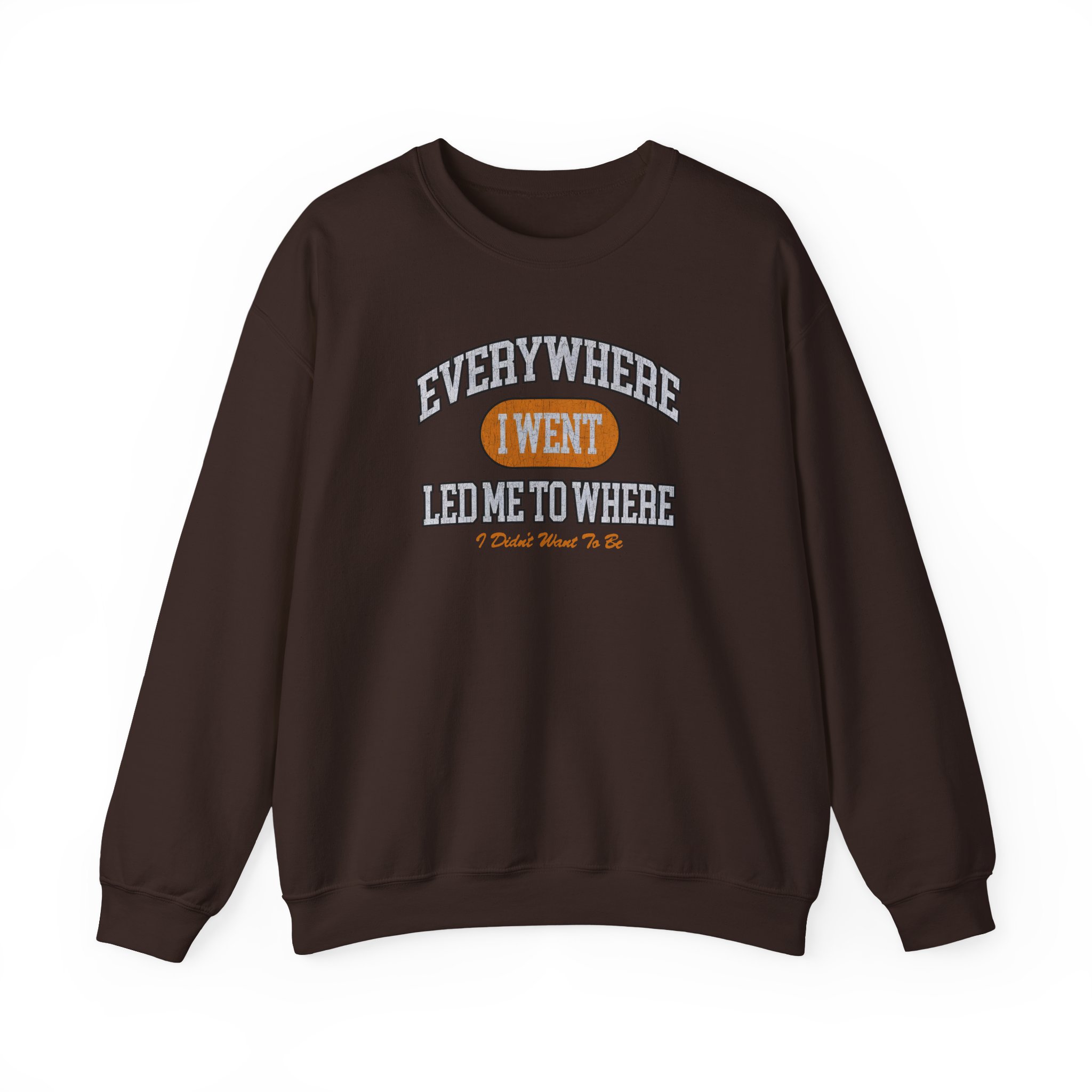 Tom Grennan Everywhere I Went, Led Me to Where I Didn't Want to Be Unisex Heavy Blendâ„¢ Crewneck Sweatshirt