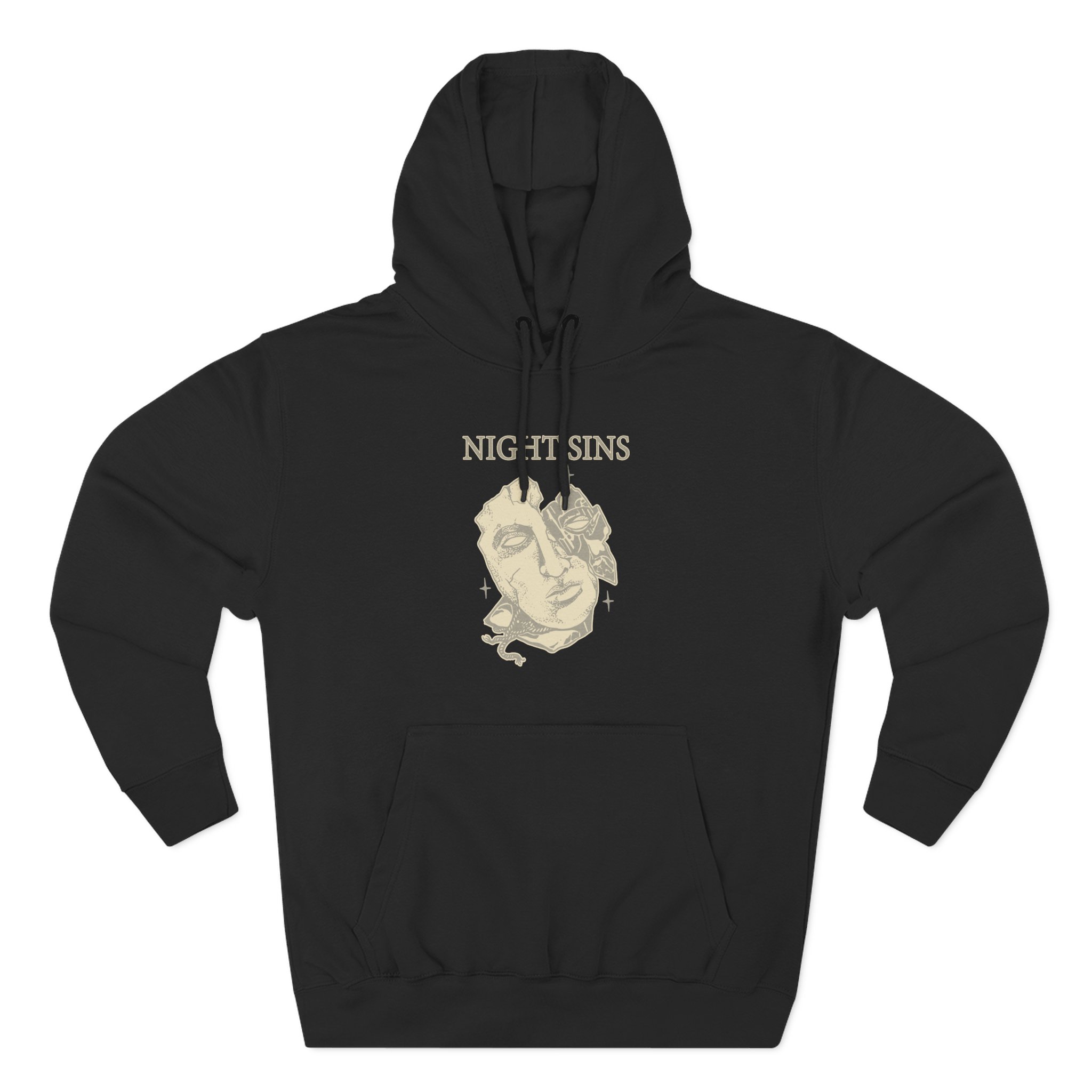 Night Sins Three-Panel Fleece Hoodie