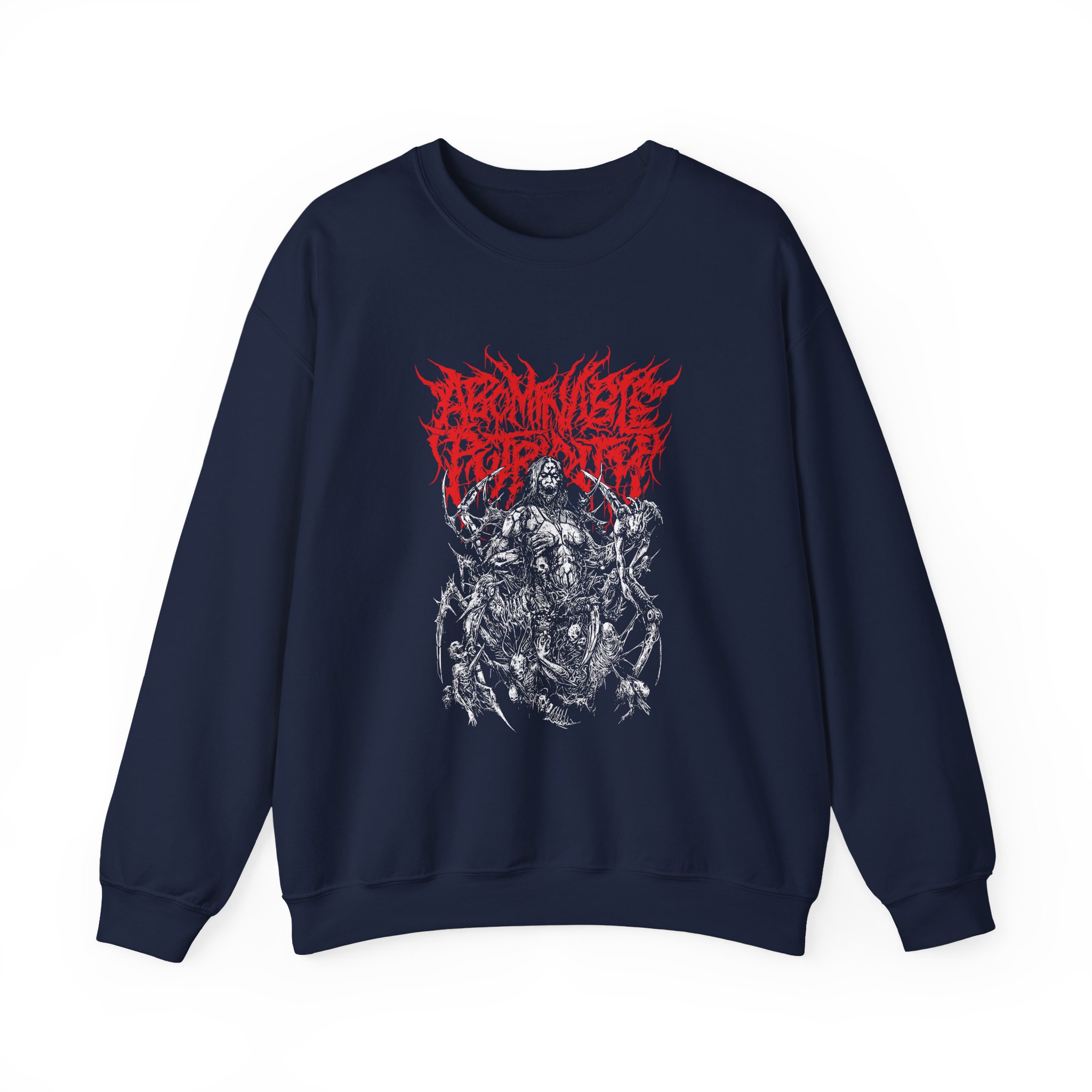 Abominable Putridity Arachnoid Impalement Unisex Heavy Blendâ„¢ Crewneck Sweatshirt