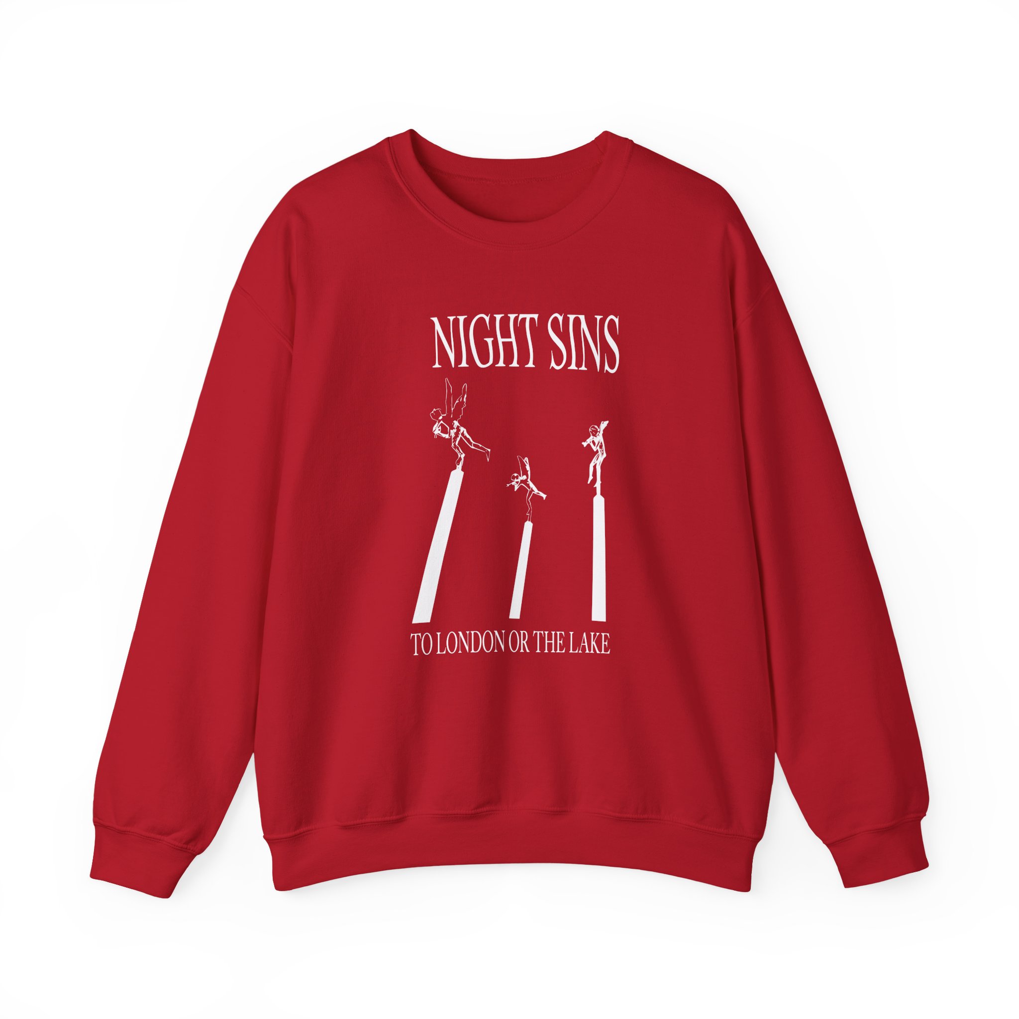 Night Sins To London Or The Lake Unisex Heavy Blendâ„¢ Crewneck Sweatshirt