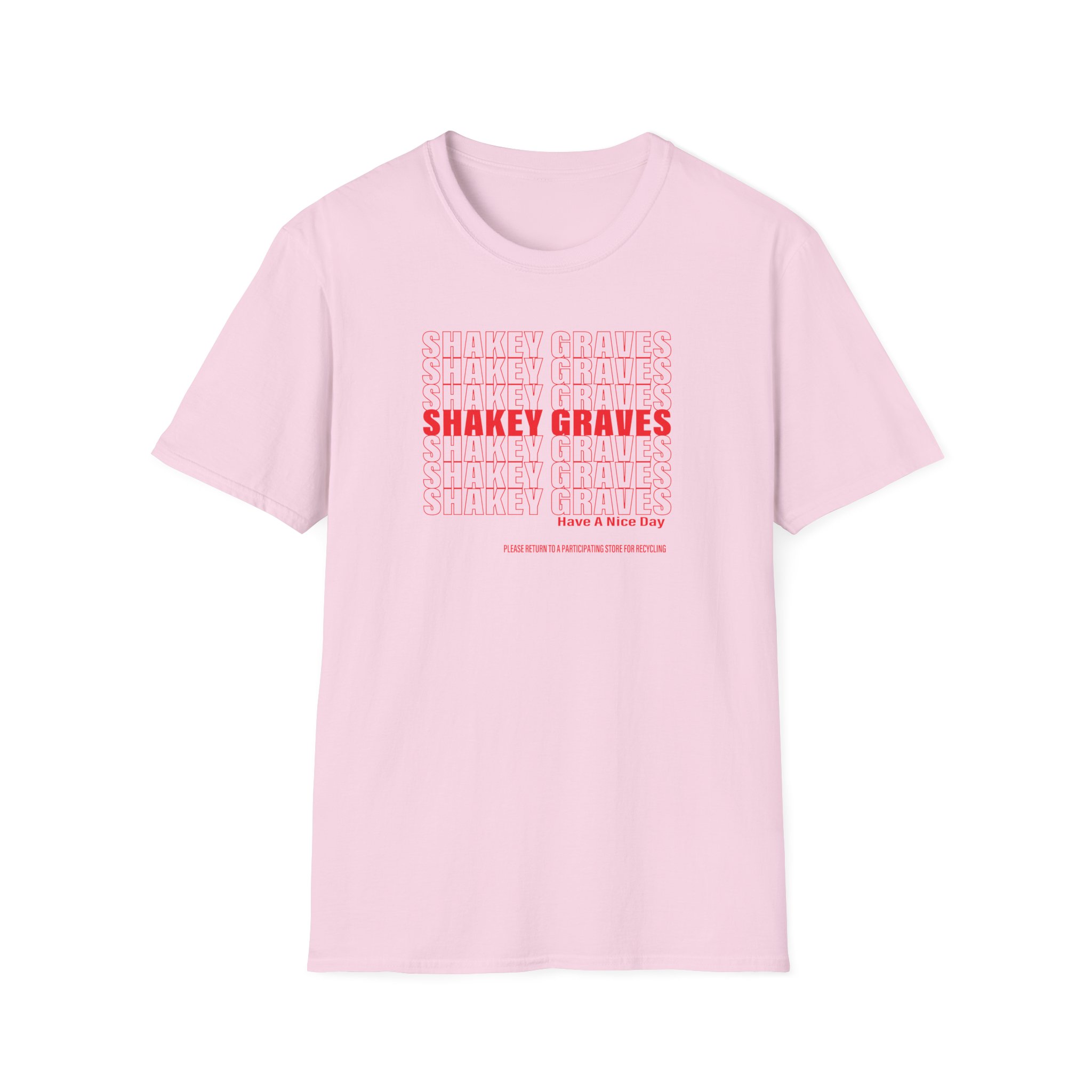 Shakey Graves Thank You Unisex Softstyle T-Shirt
