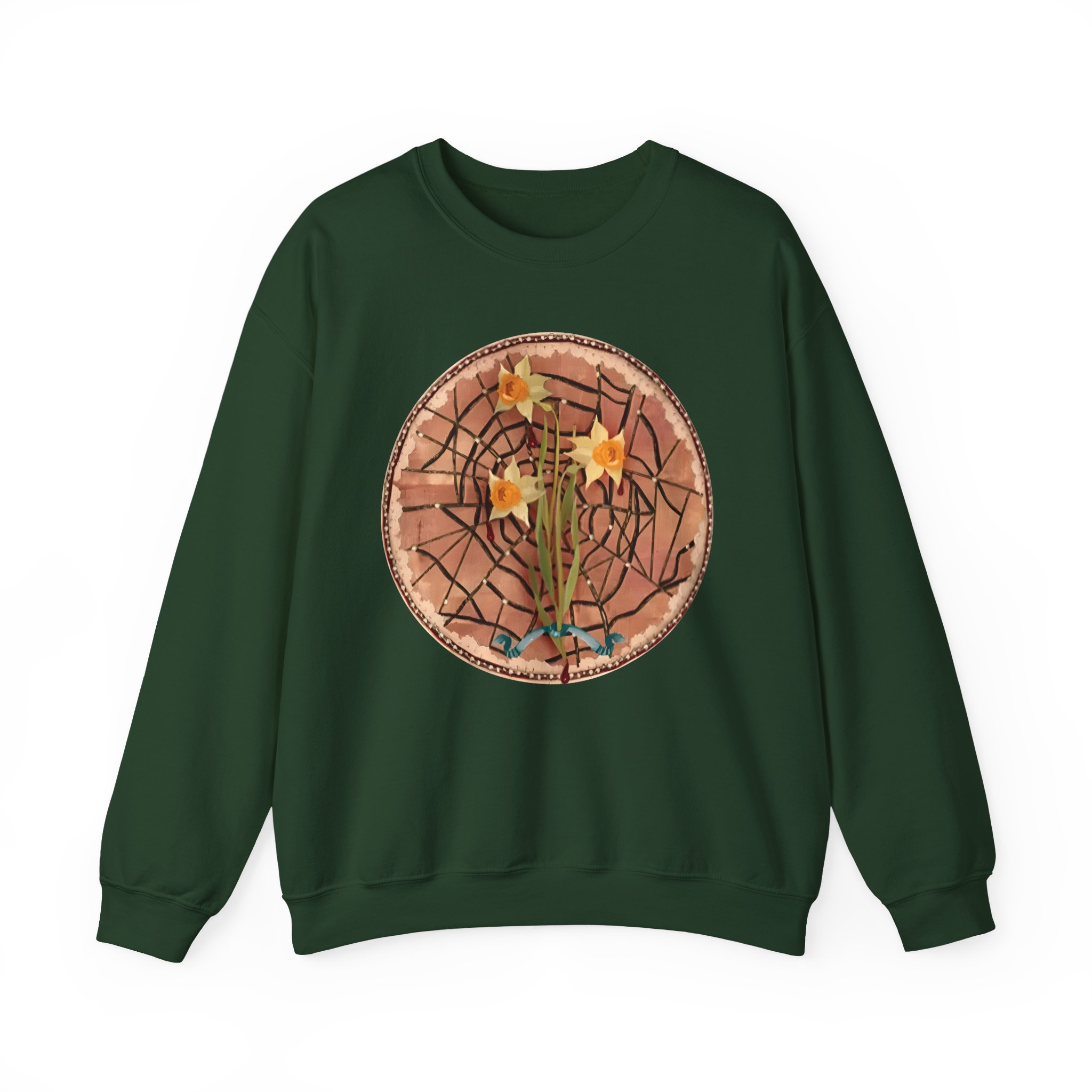 Florence and the Machine Andrea Zanatelli Daffodil Unisex Heavy Blendâ„¢ Crewneck Sweatshirt