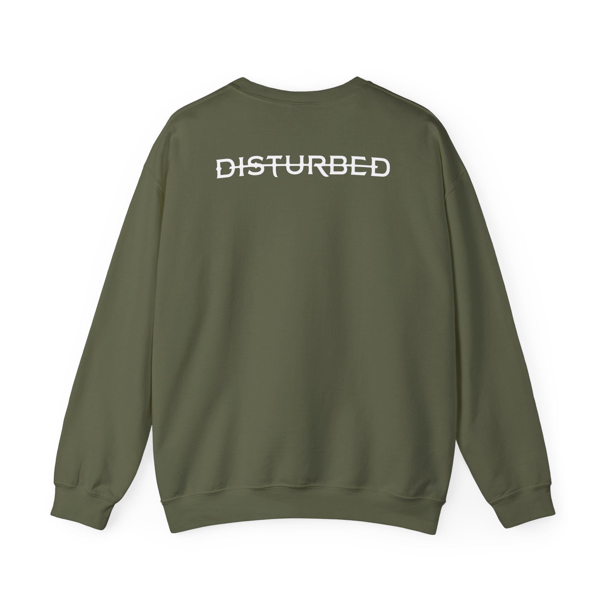 Disturbed the Sickness 25 Face Unisex Heavy Blendâ„¢ Crewneck Sweatshirt