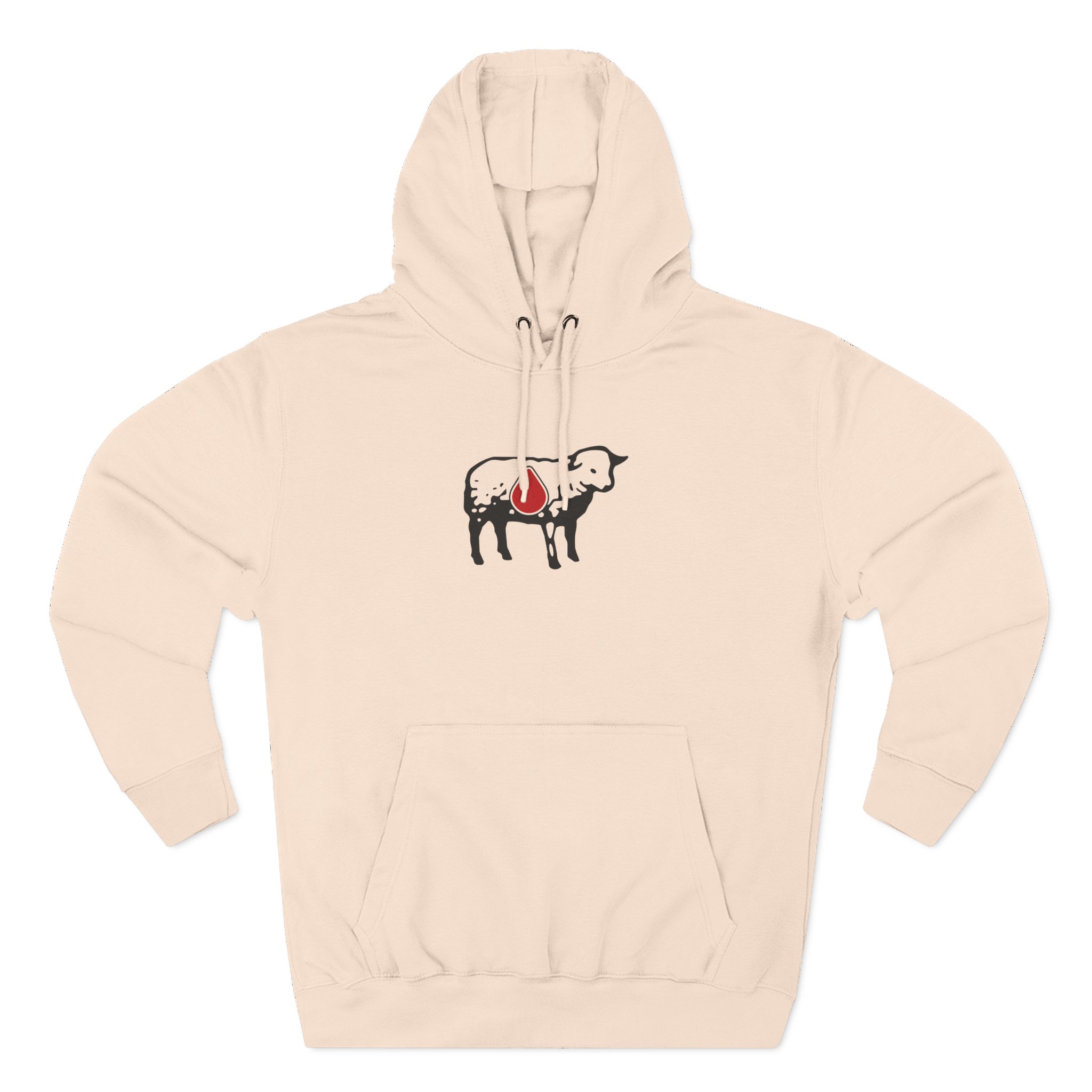 Counterparts Three-Panel Fleece Hoodie