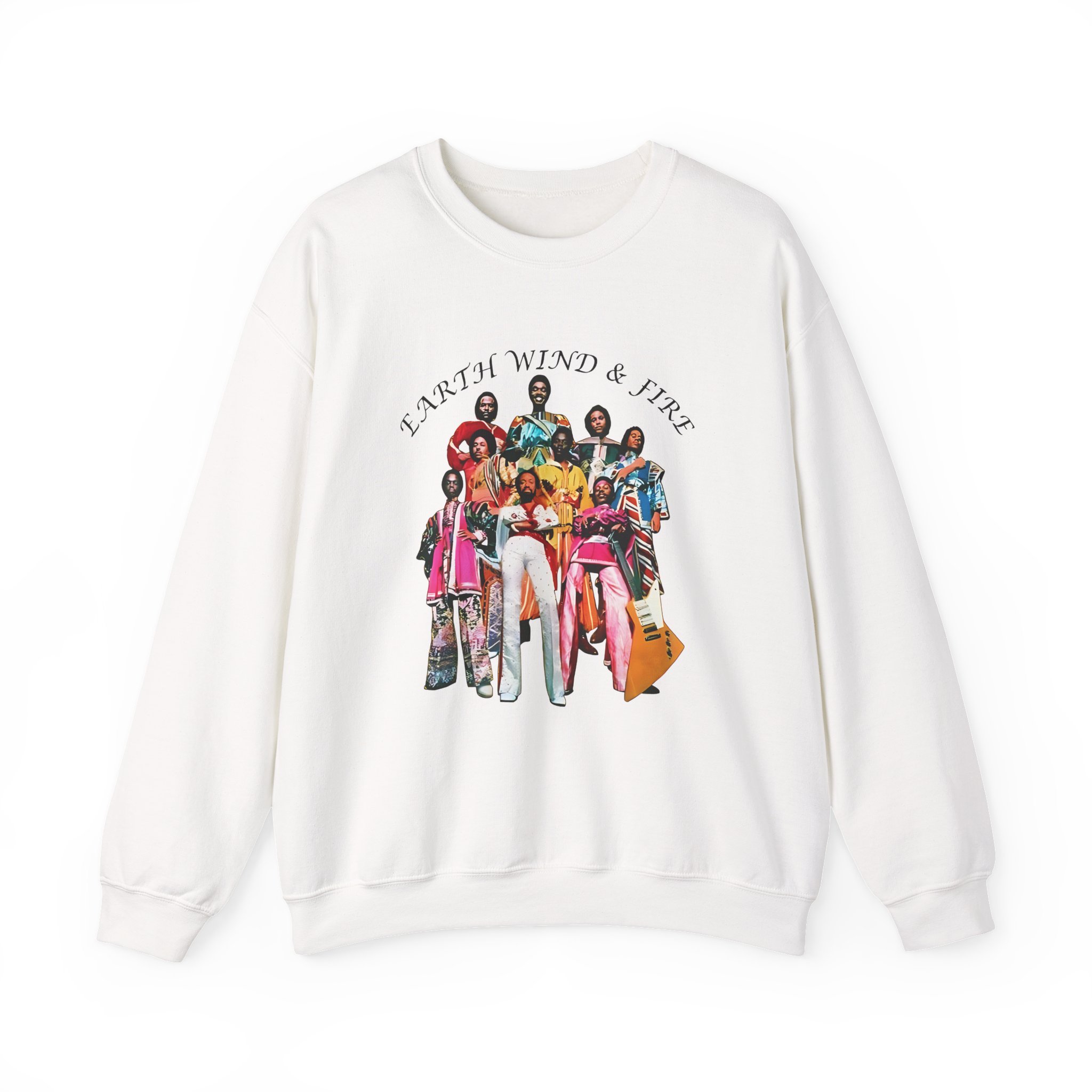 Earth Wind & Fire Unisex Heavy Blendâ„¢ Crewneck Sweatshirt