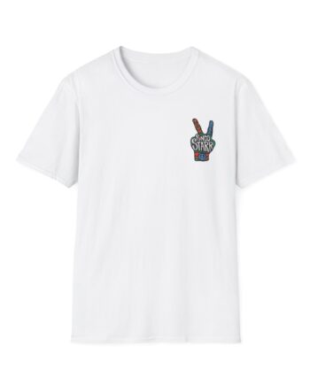 Ringo Starr Peace Illustration Unisex Softstyle T-Shirt