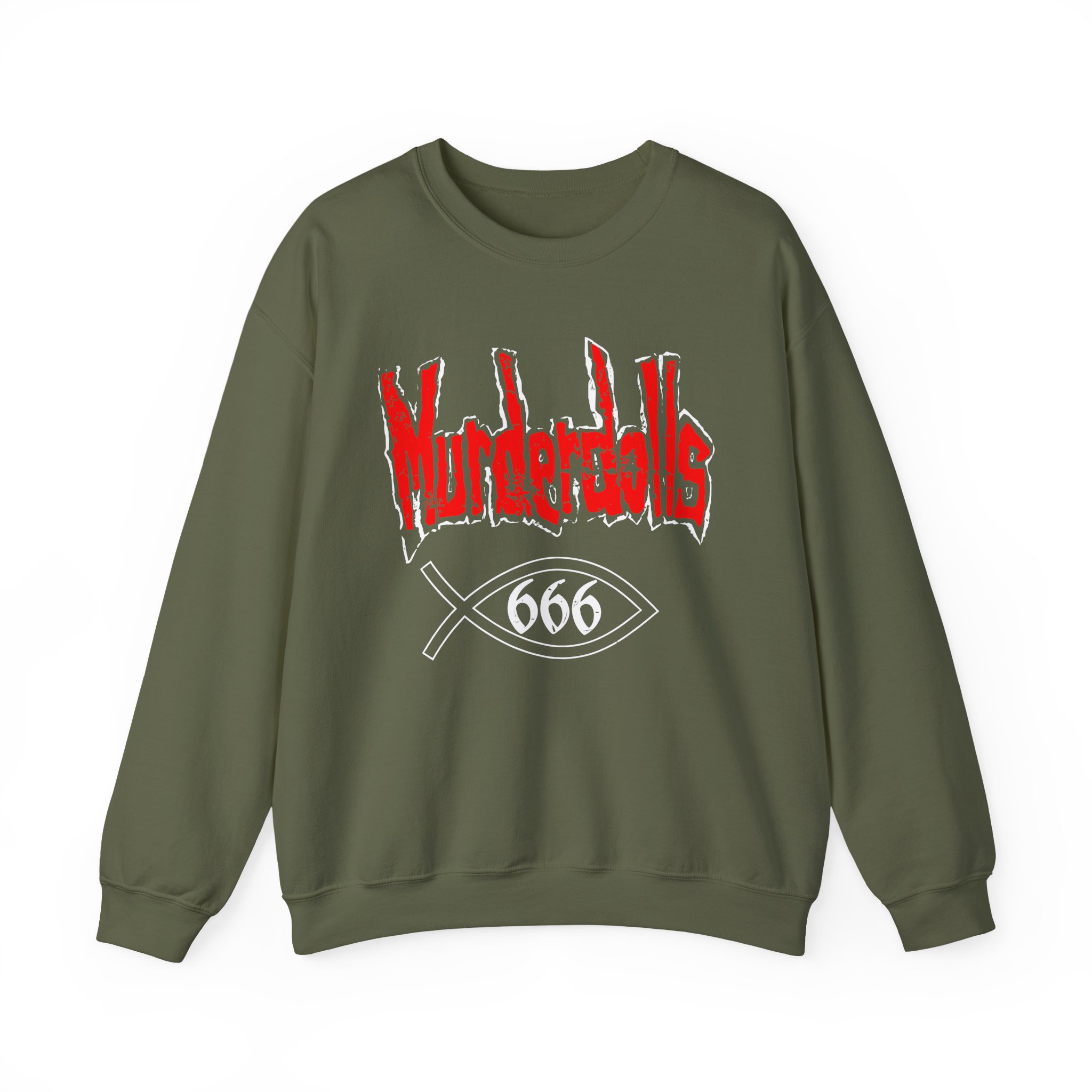Vintage Early 00s Murderdolls Unisex Heavy Blendâ„¢ Crewneck Sweatshirt