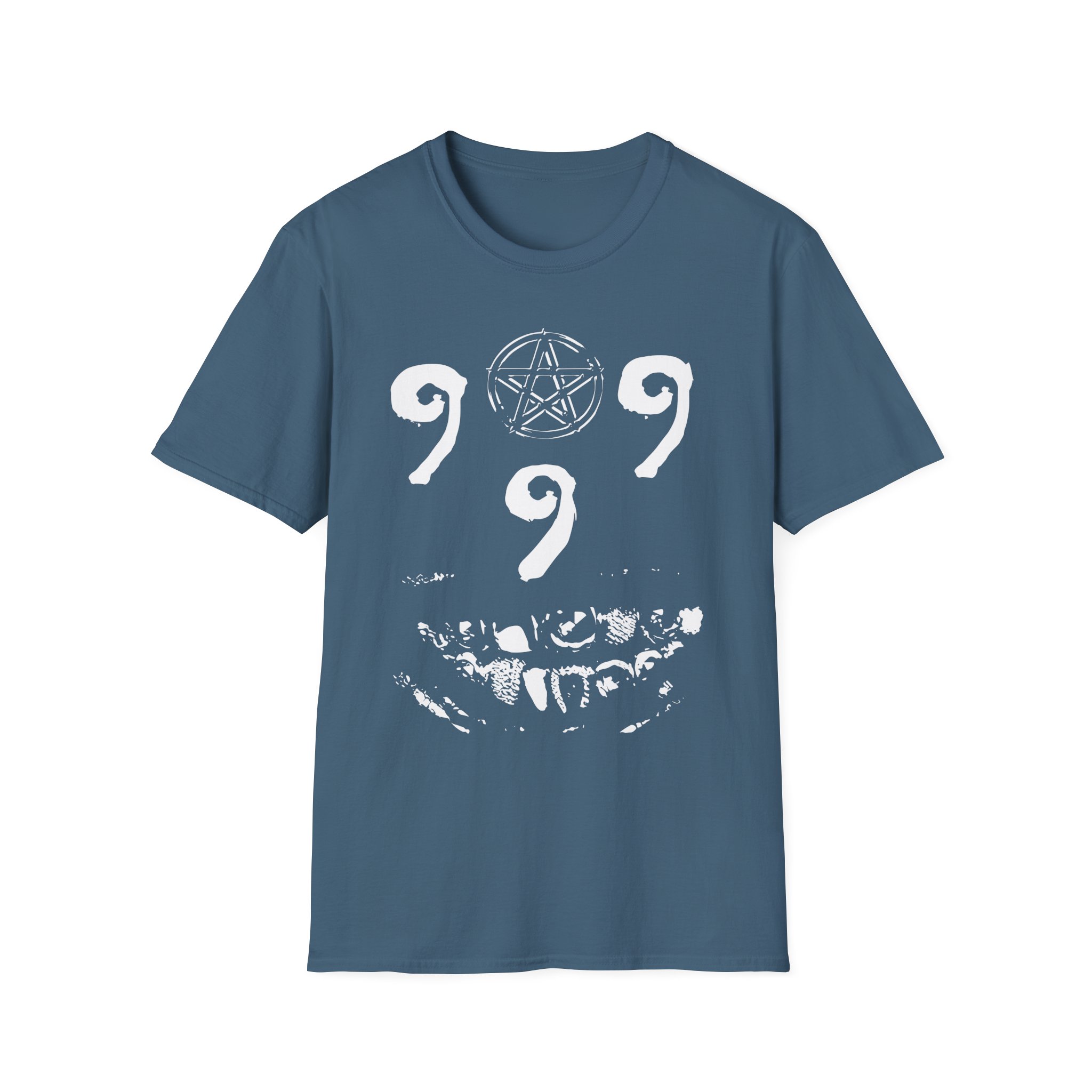 Ho99o9 When a Dog Shows His Teeth Unisex Softstyle T-Shirt