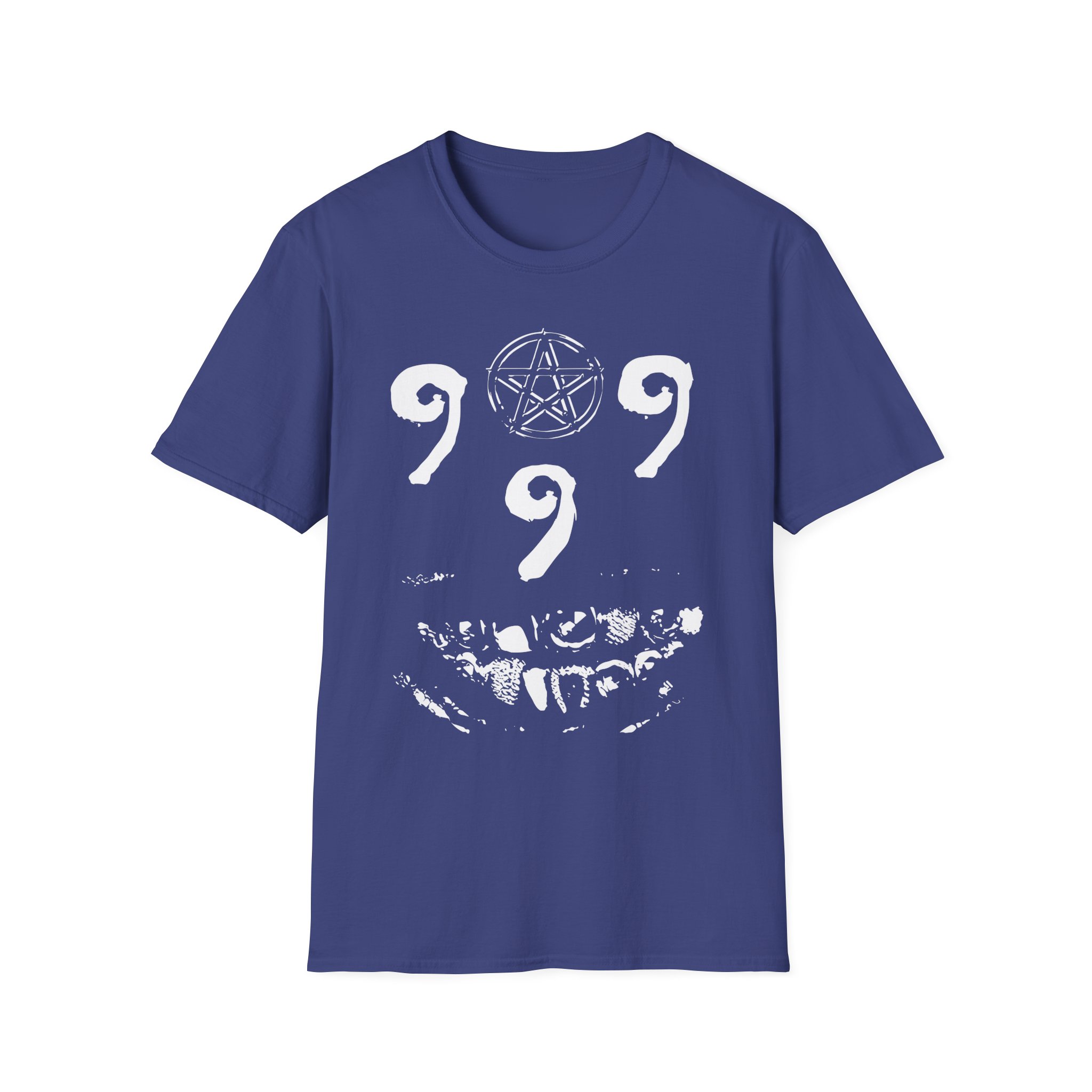 Ho99o9 When a Dog Shows His Teeth Unisex Softstyle T-Shirt