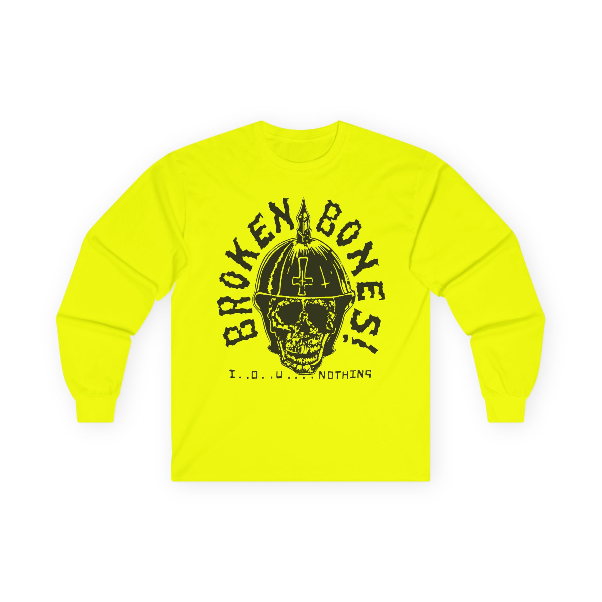 Broken Bones IOU Nothing Unisex Ultra Cotton Long Sleeve Tee