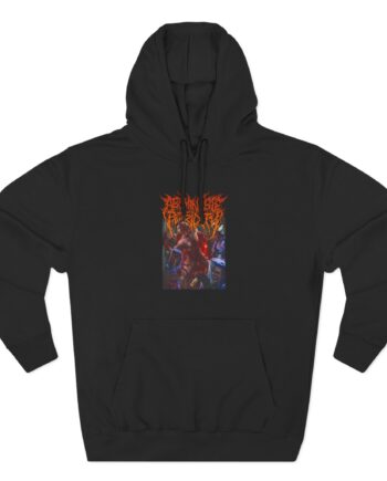 Abominable Putridity Unearthly Contamination Three-Panel Fleece Hoodie