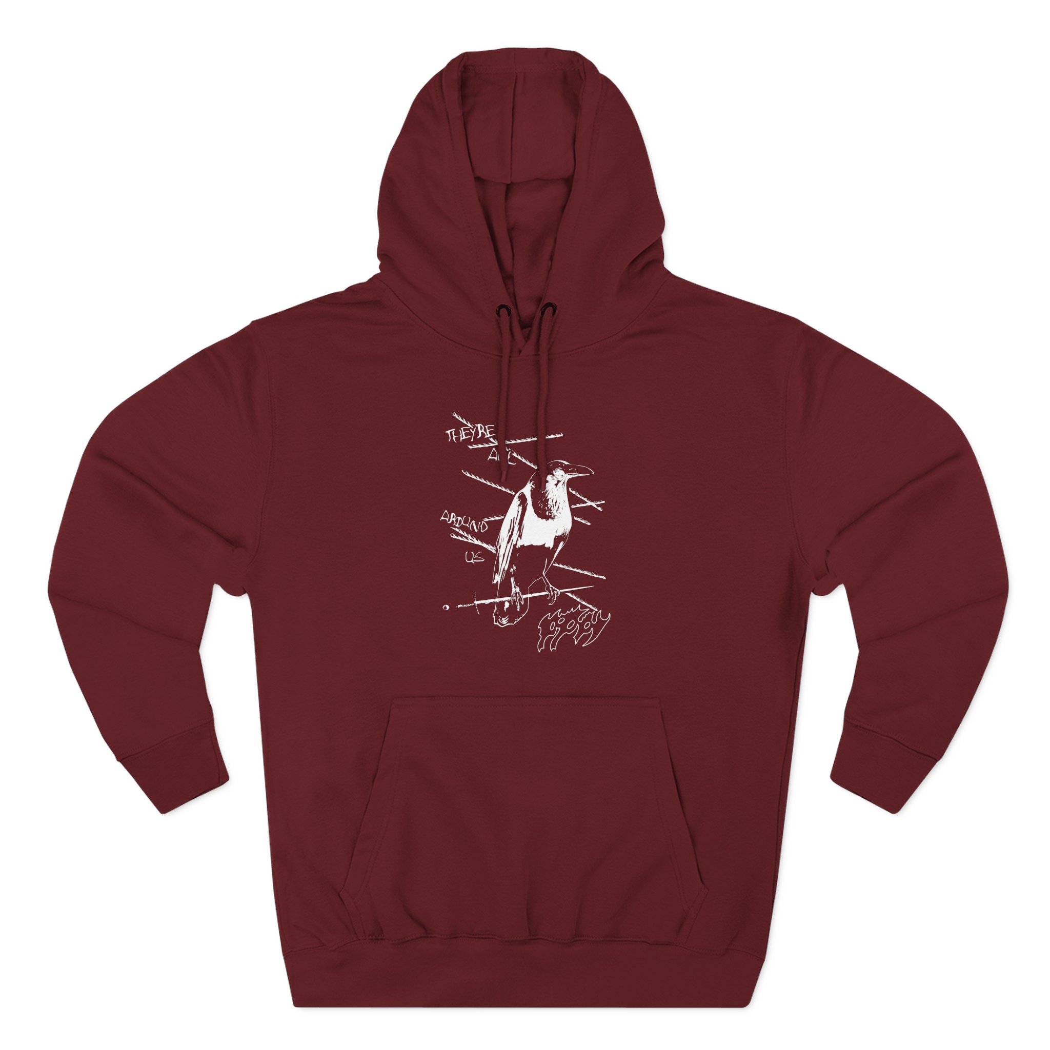 Poppy They're All Around Us Three-Panel Fleece Hoodie
