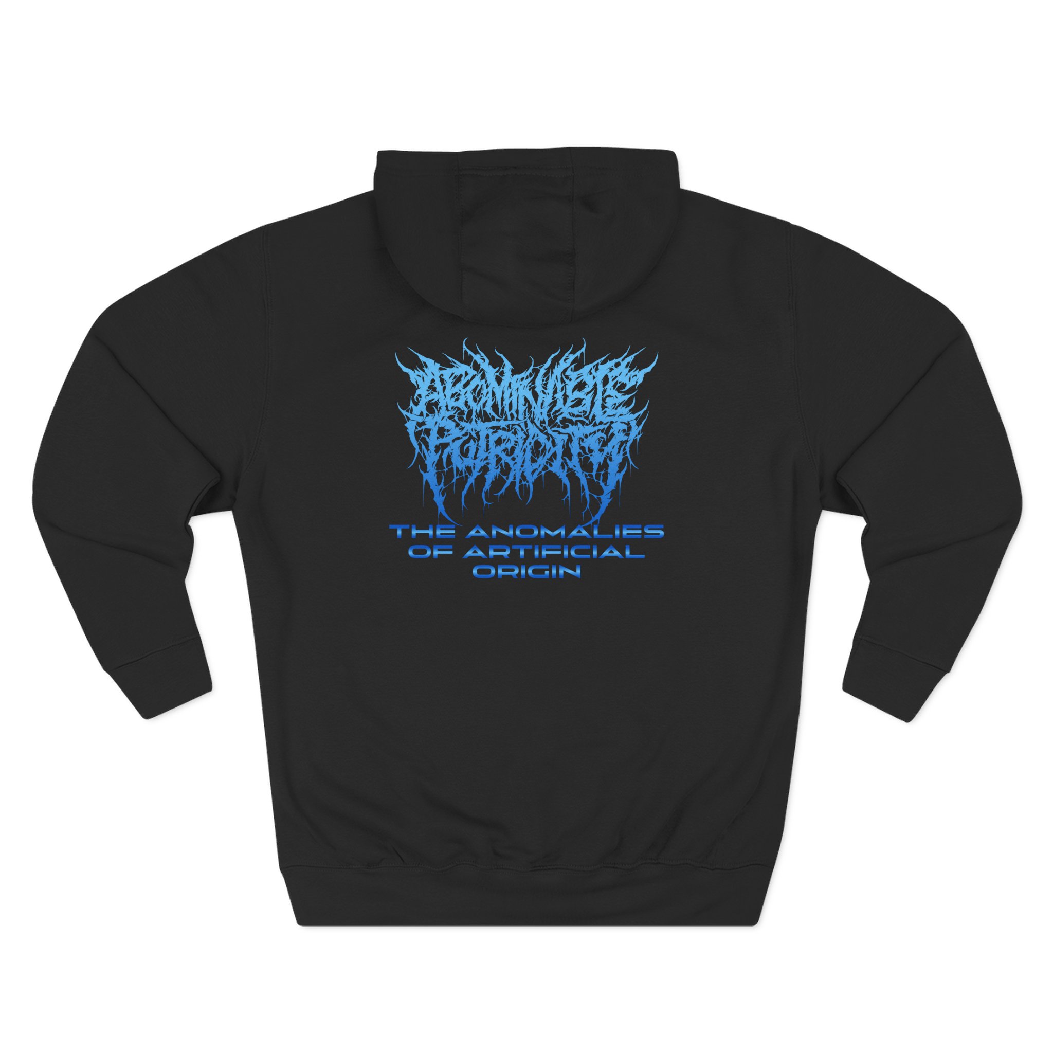 Abominable Putridity The Anomalies of Artificial Origin Three-Panel Fleece Hoodie