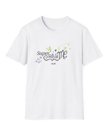 ILLIT Super Real Me Logo Unisex Softstyle T-Shirt