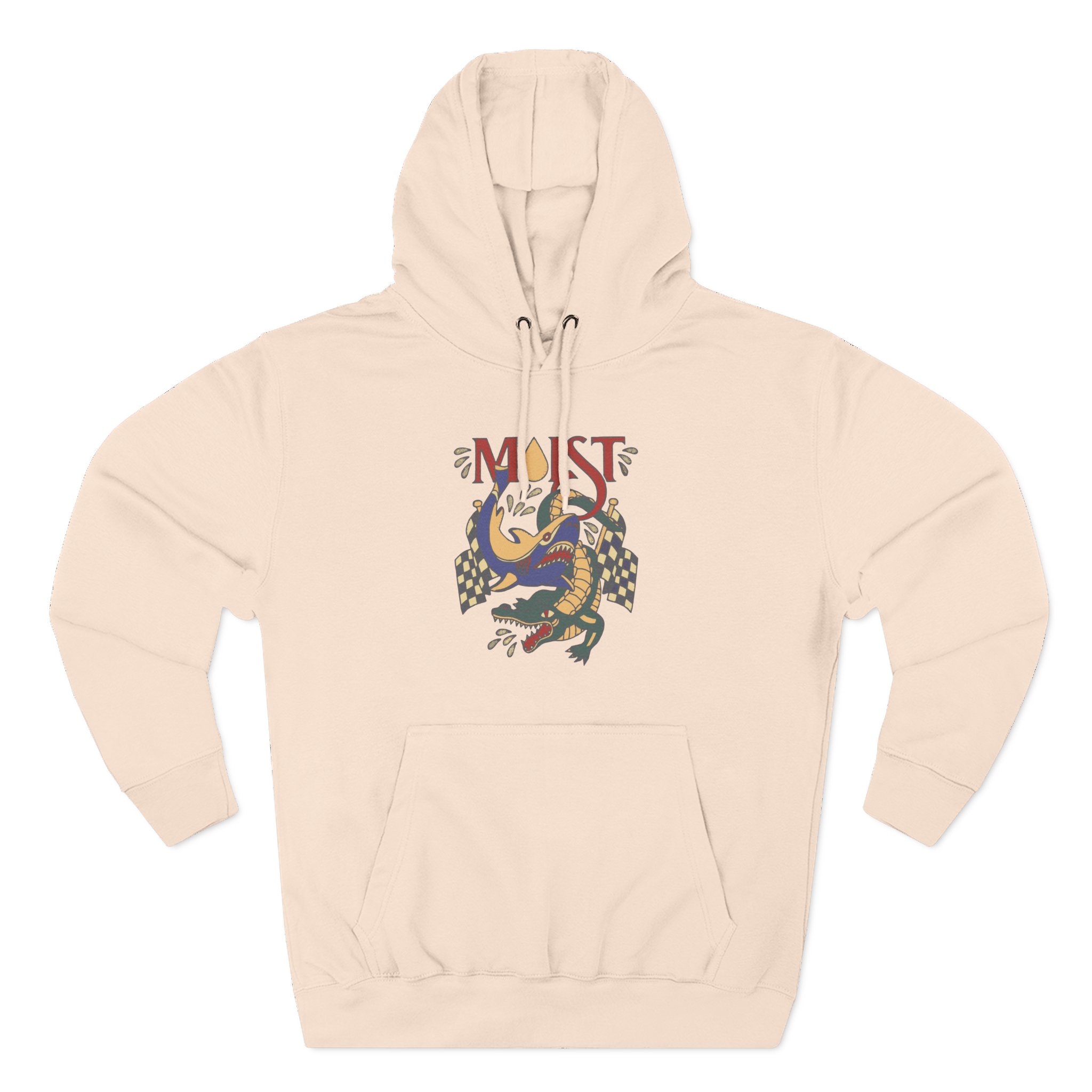 Moist Special Edition Swampcore Three-Panel Fleece Hoodie